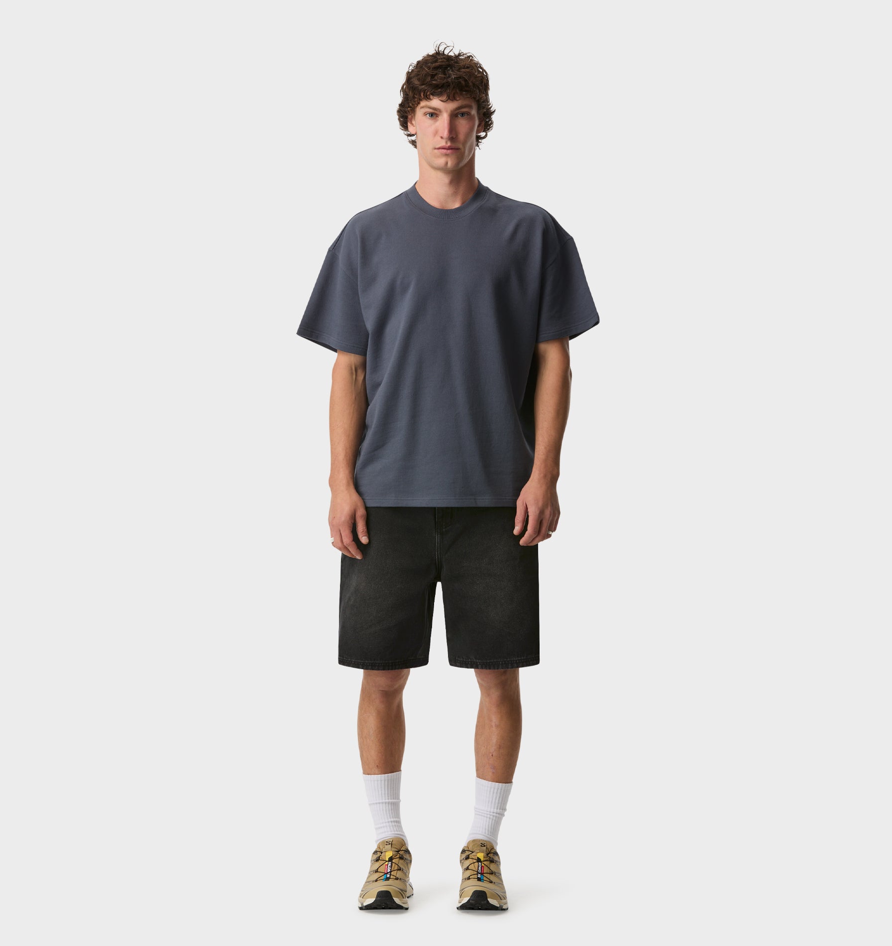 Clean Carpenter Short - Washed Black