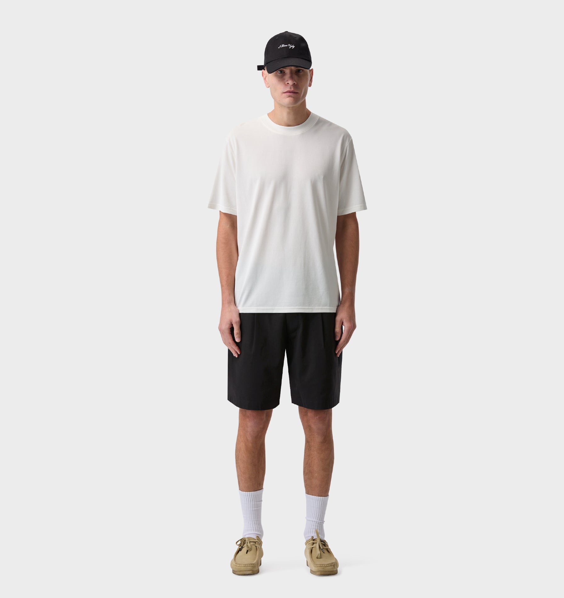 Quincy Pleated Short - Black