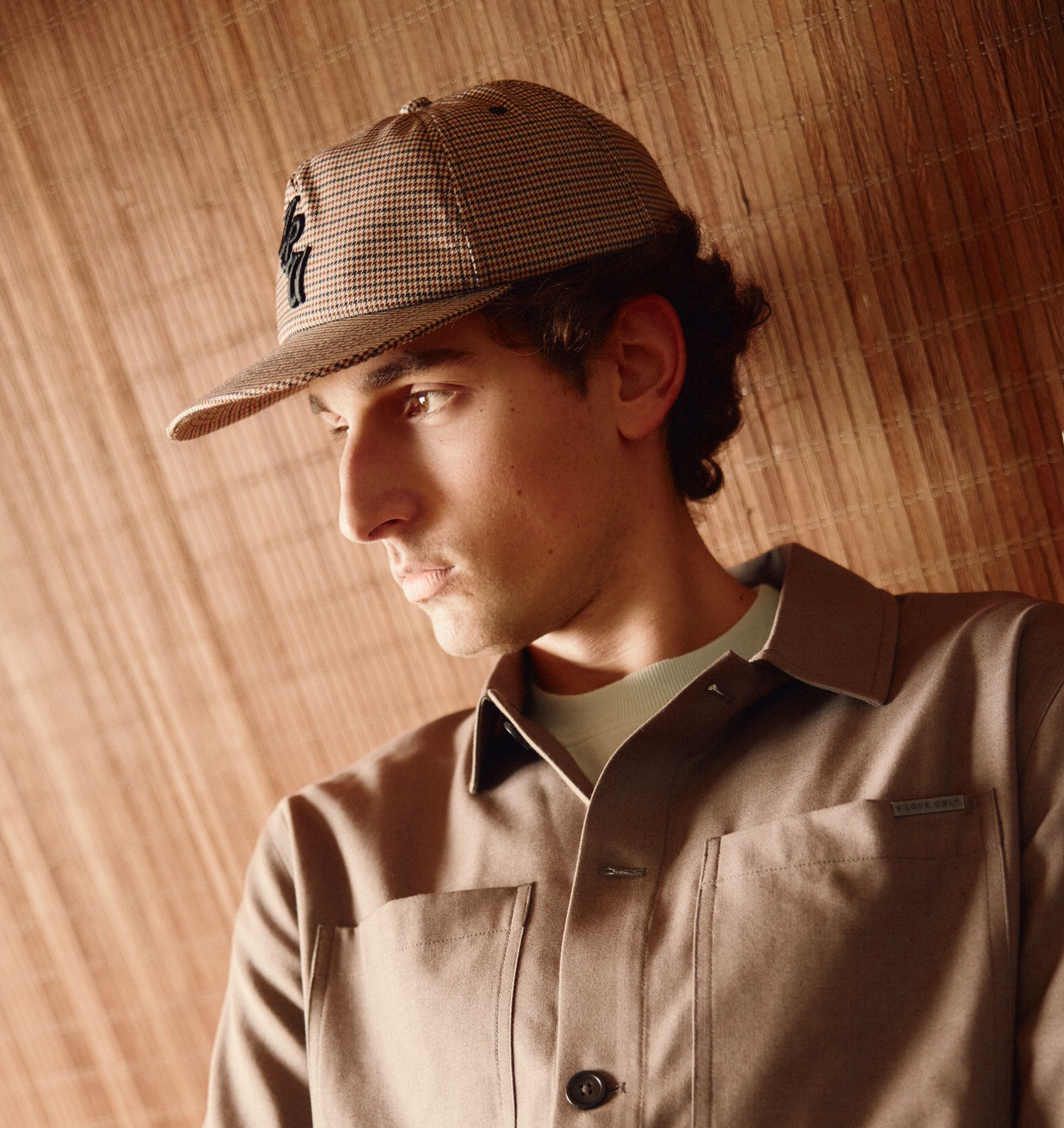 Check Ryder Cap - Brown Check