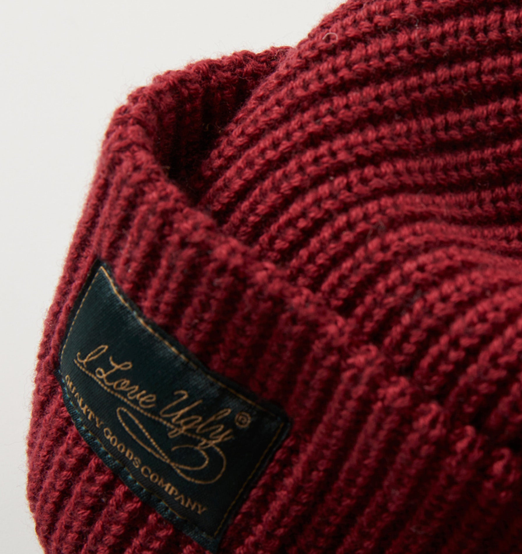 Detroit Beanie - Maroon