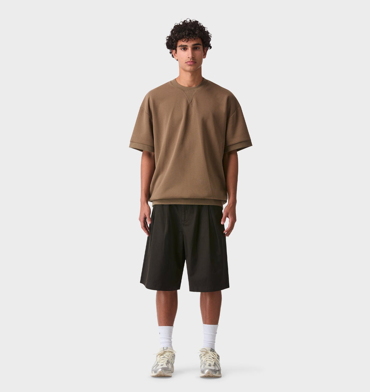 Heavy Cuff Box Tee - Elk