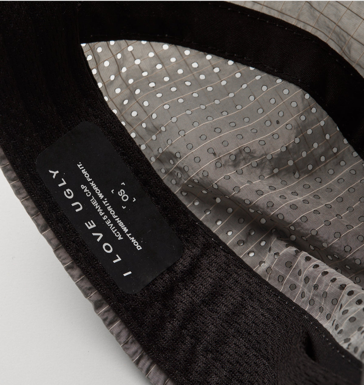 Active Ripstop 5 Panel Cap - Grey
