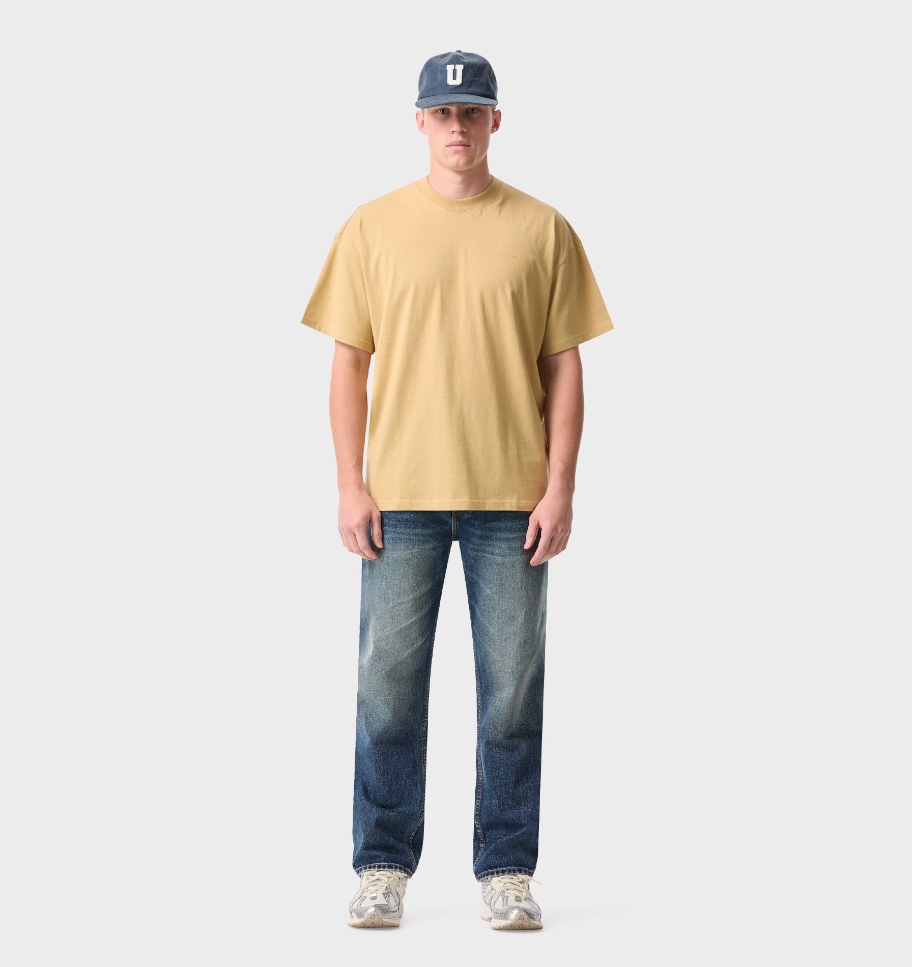 Box Tee 2.0 - Smokey Mustard