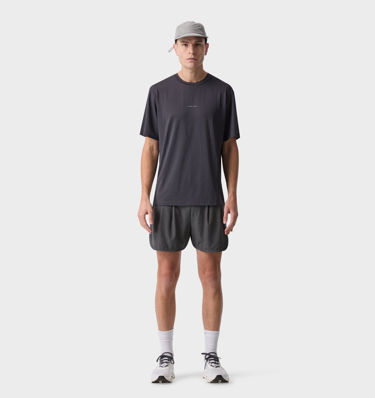 Active Classic Tee - Charocal