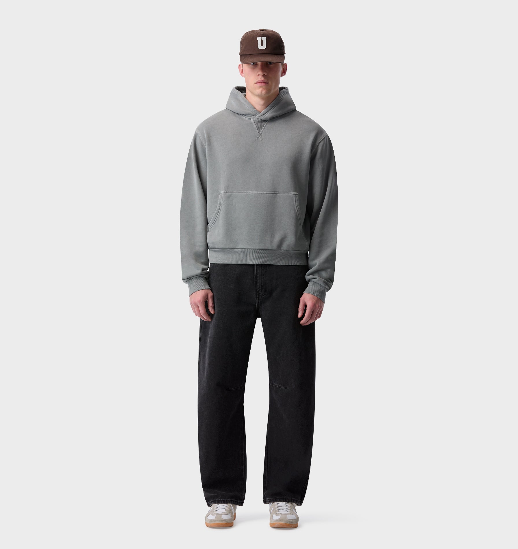 Mini Hood - Washed Grey