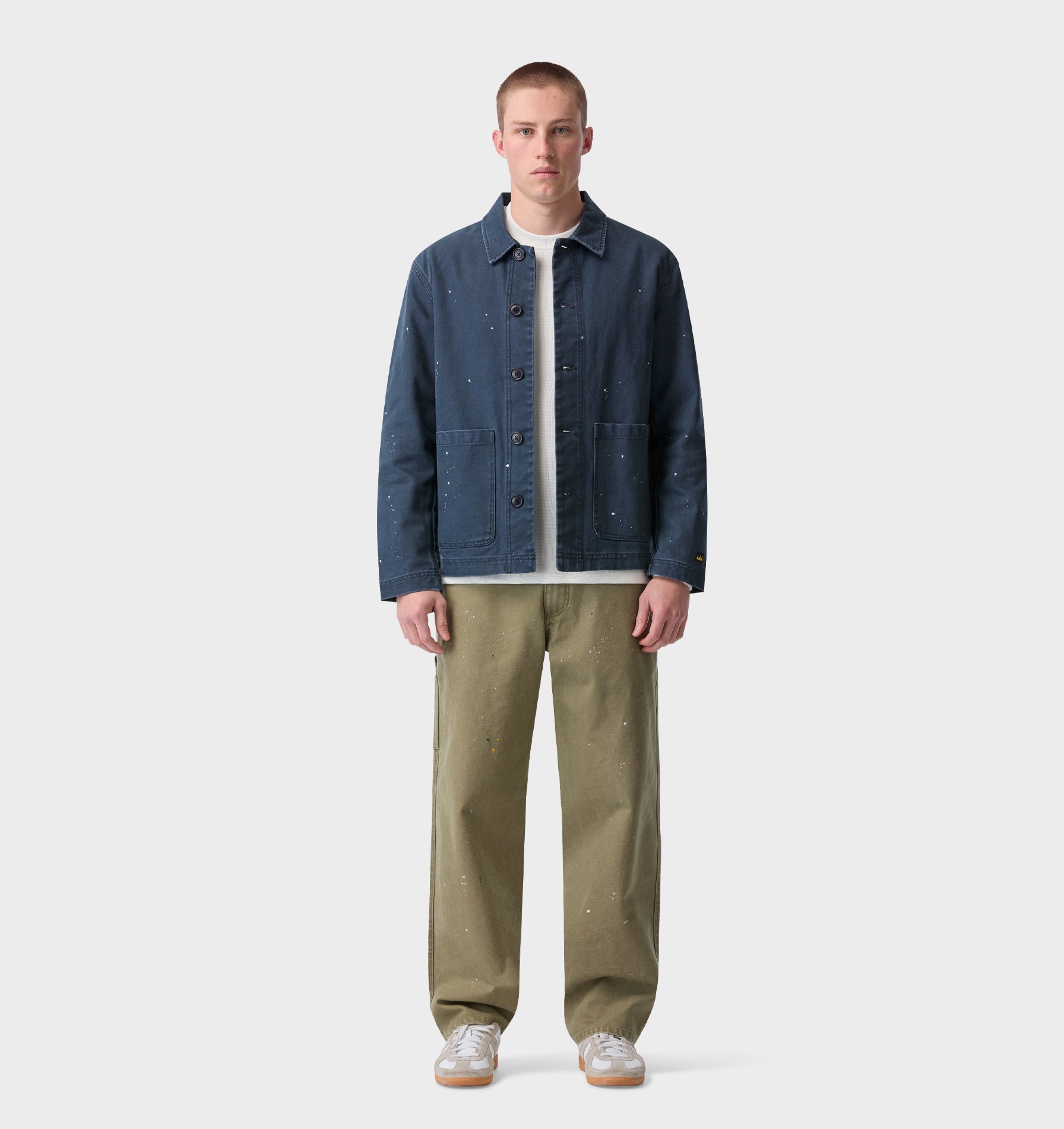 Basquiat Painter Jacket - Steel Blue