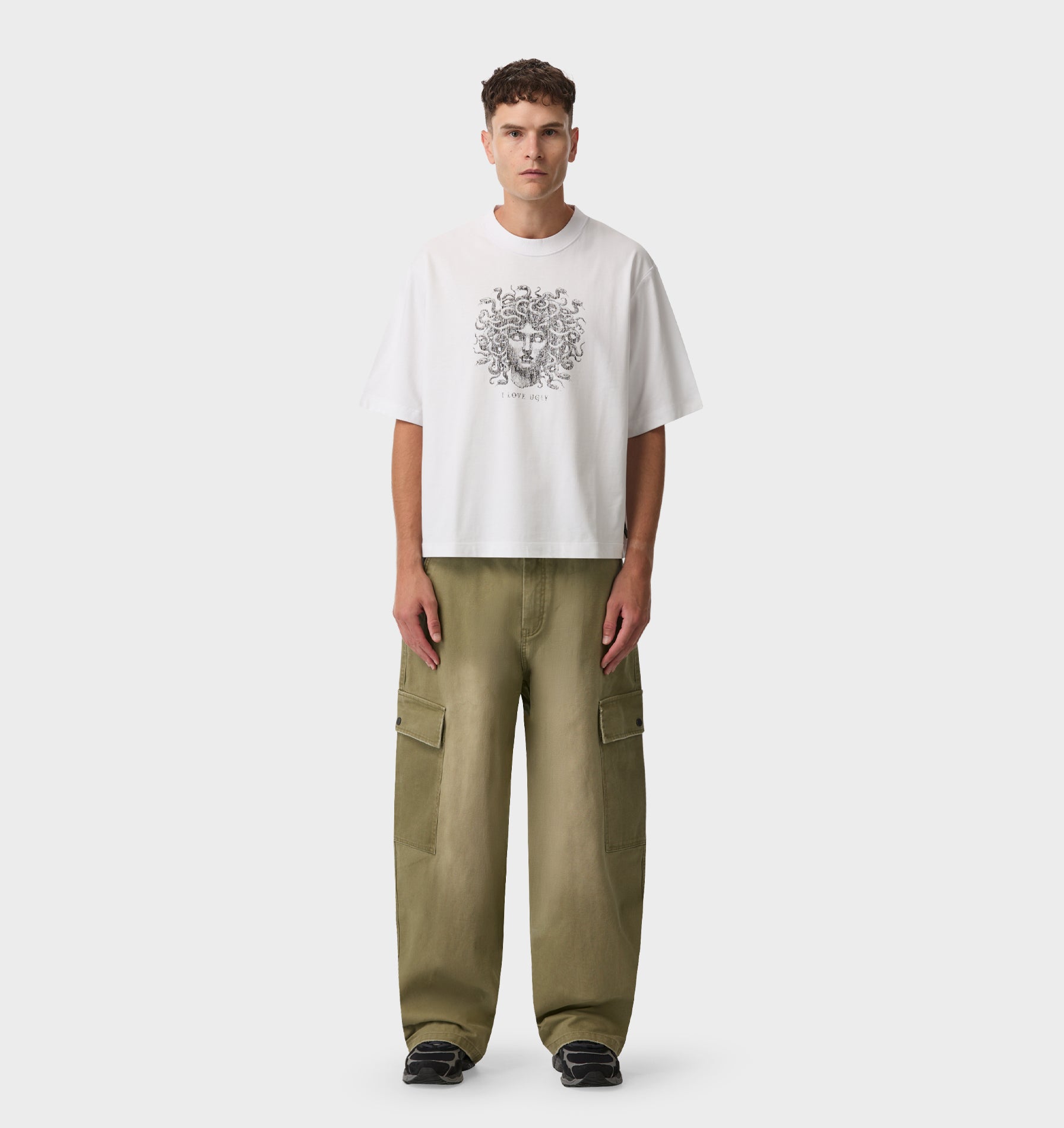 Balloon Cargo Pant - Vintage Moss
