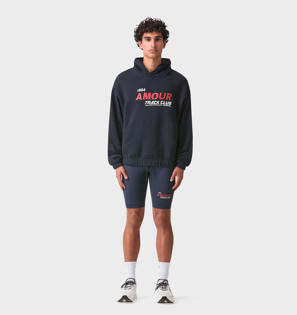 Track Club Active Hood - Midnight Navy
