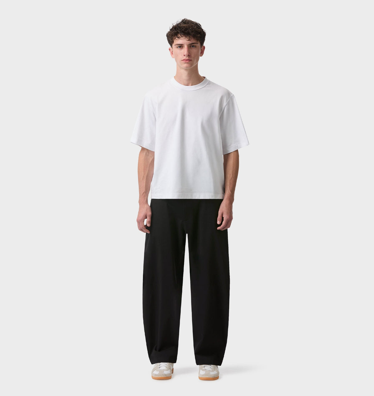 Barrel Leg Pant - Black