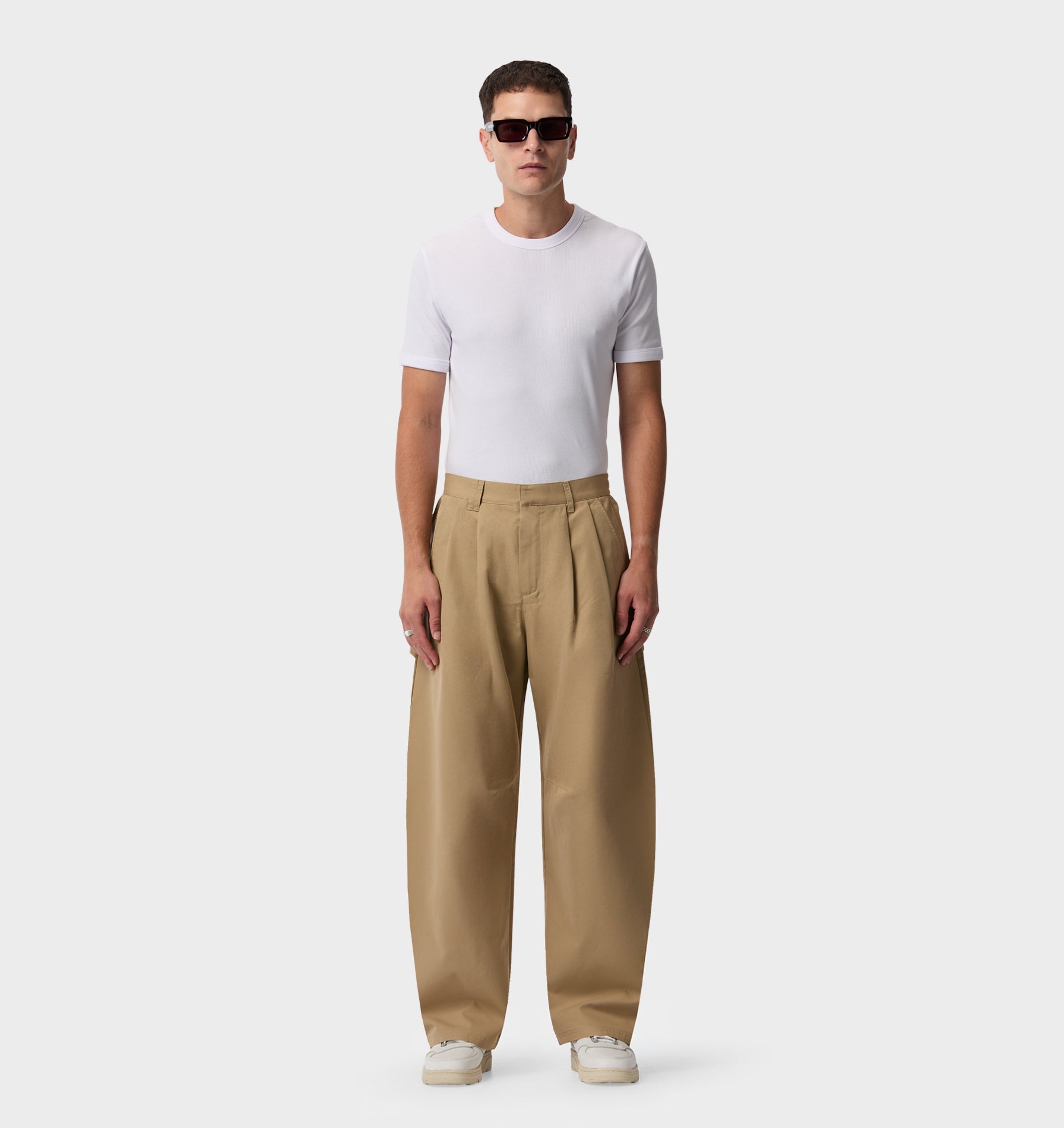 BELVET Pleated Wide-Leg Baggy Pants 【公式通販】 円堂守着用BELVET