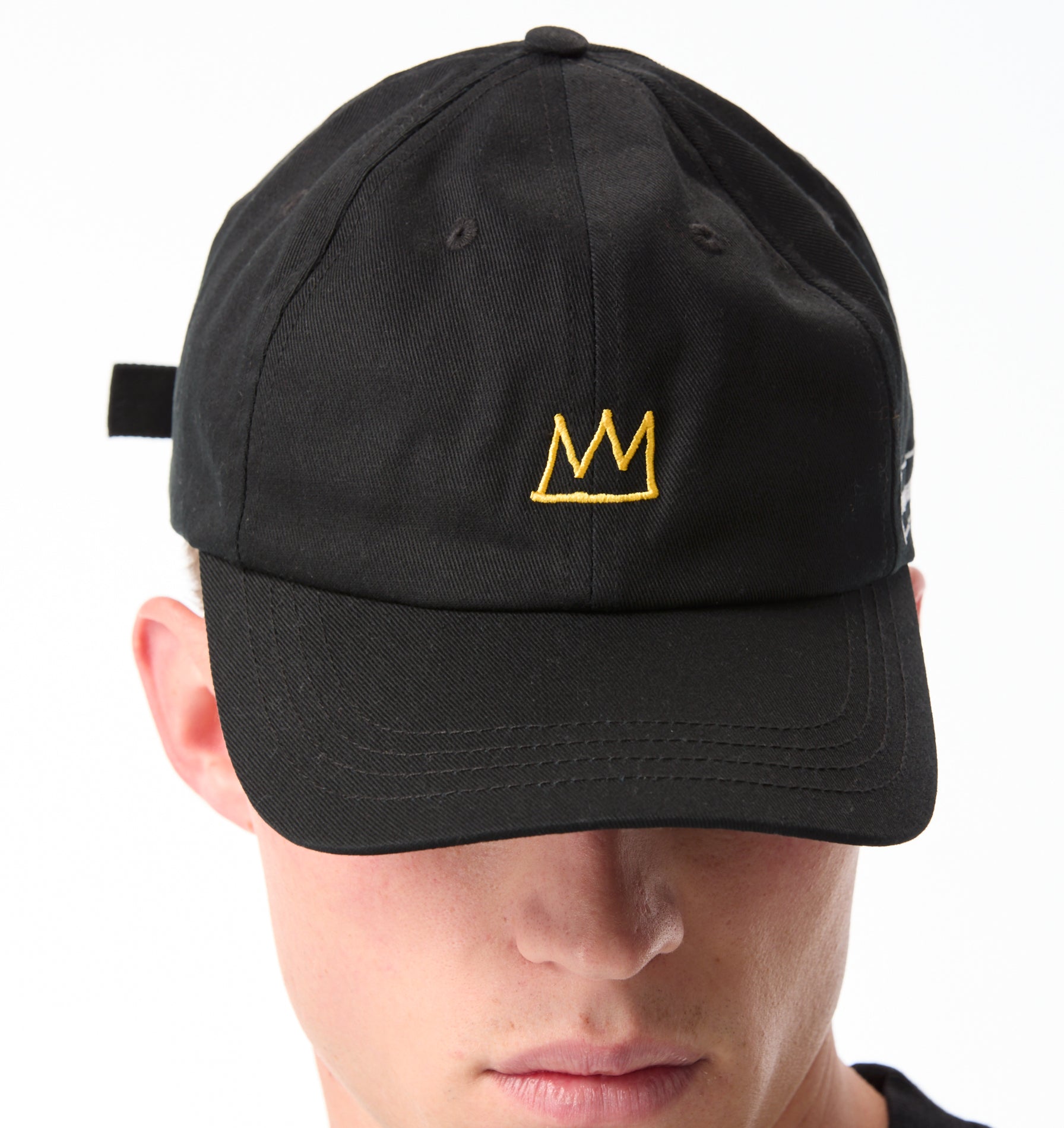Basquiat Crown Cap - Black