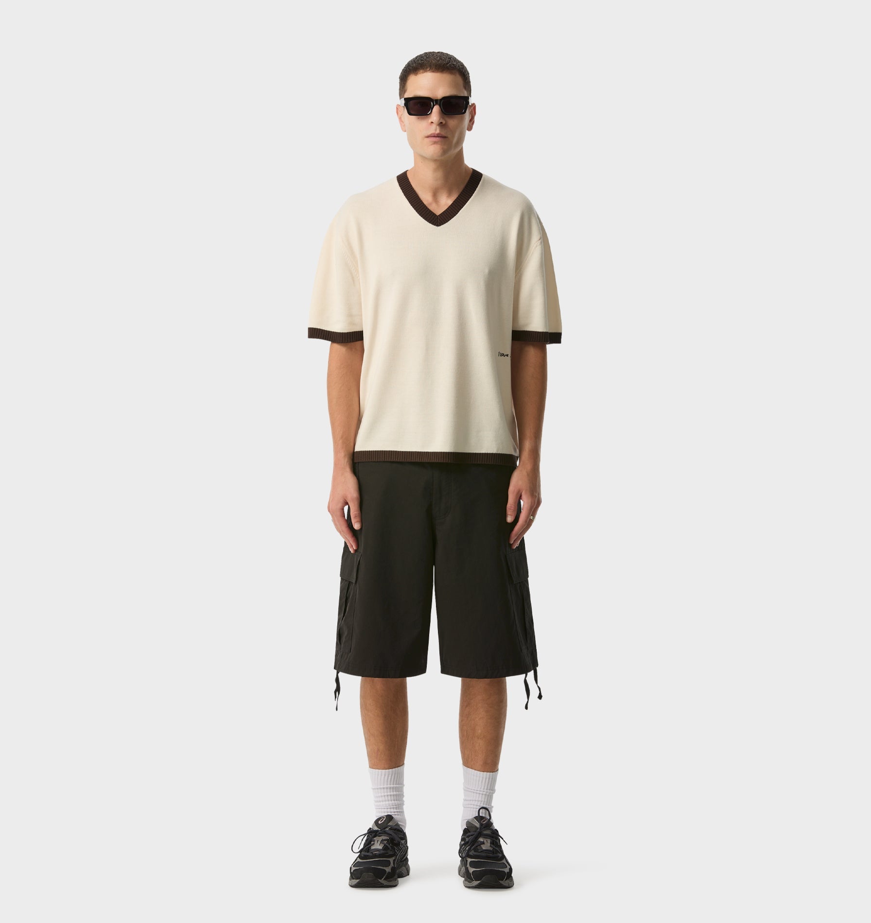 Aviator Cargo Short - Black