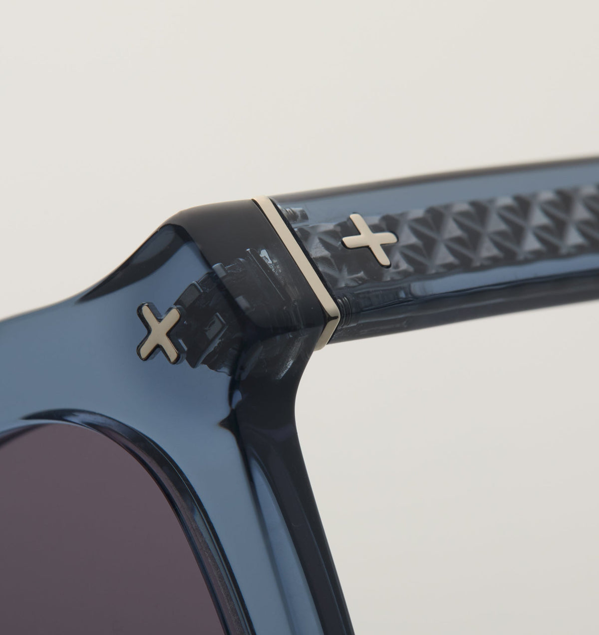 Porto Sunglasses - Blue Transparent