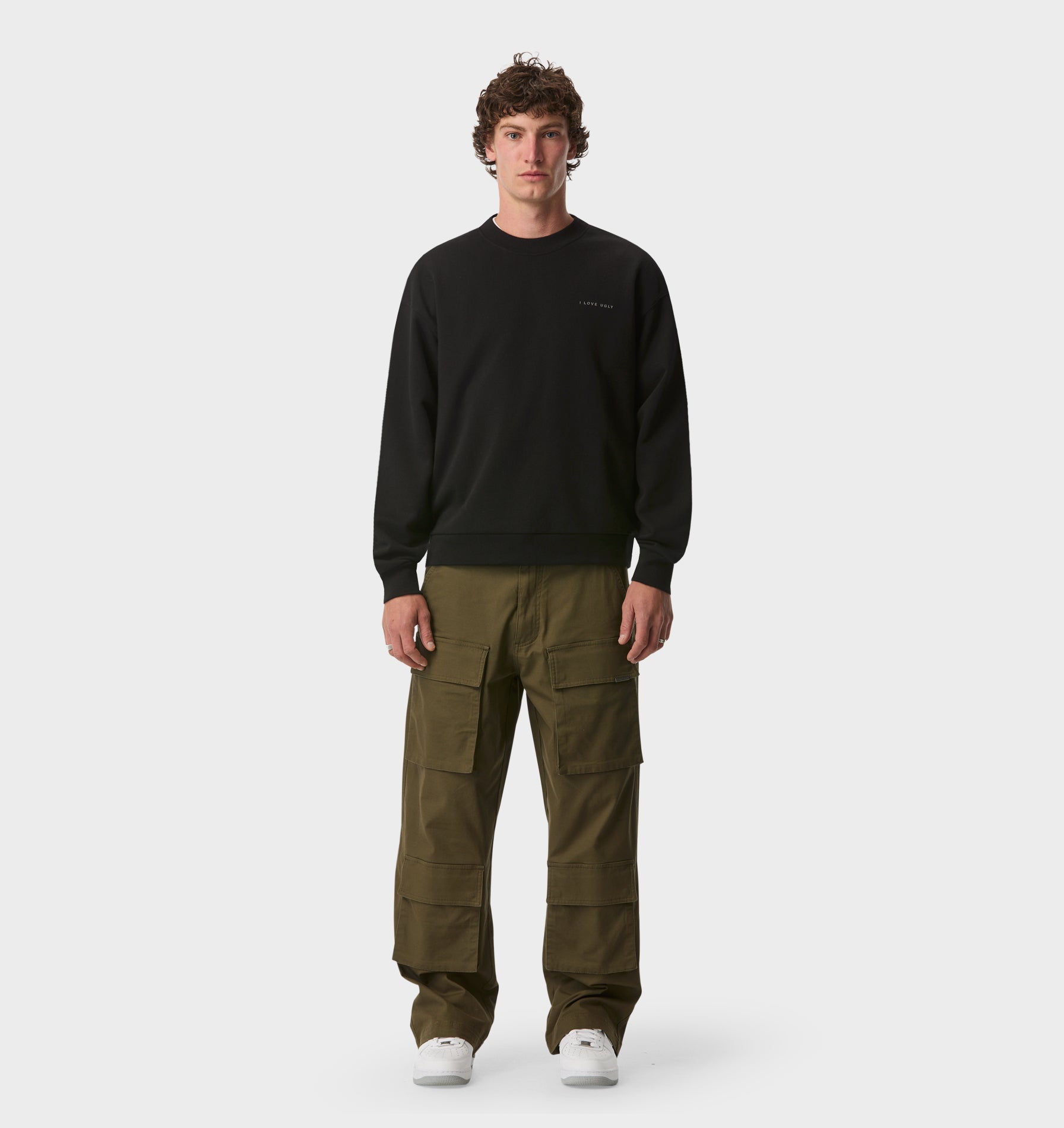 Oversized Crew - Black