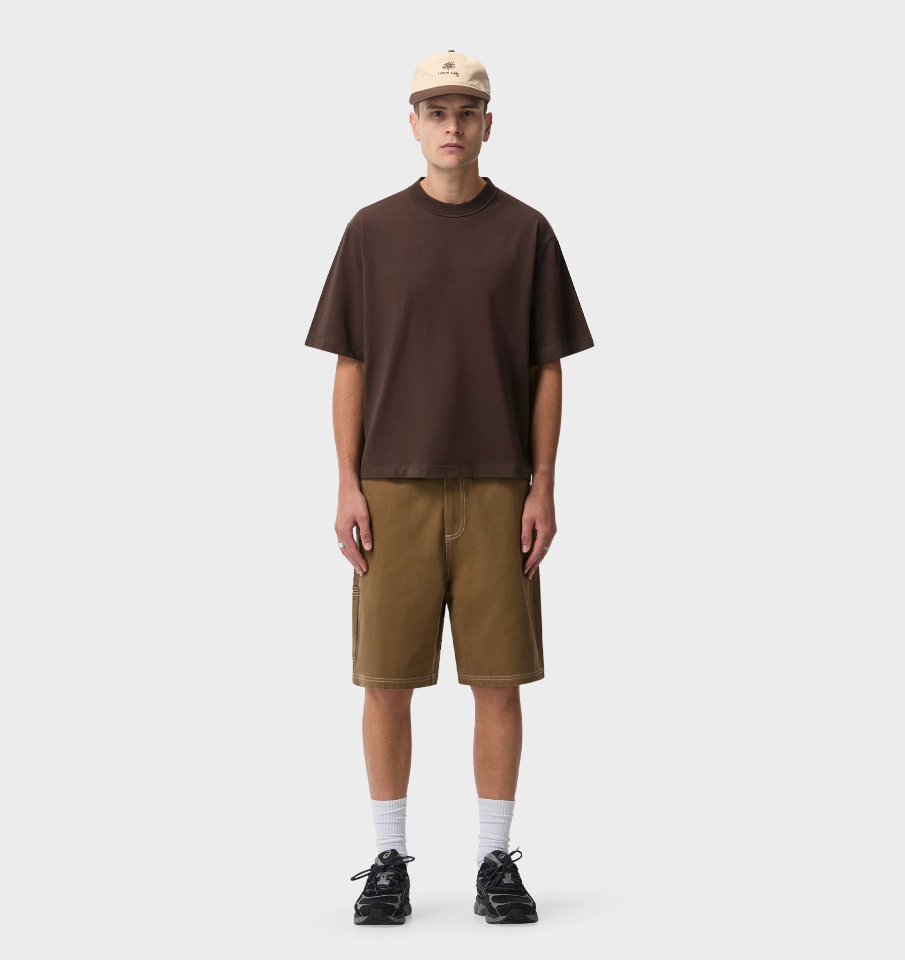 Canvas Clean Carpenter Short - Walnut