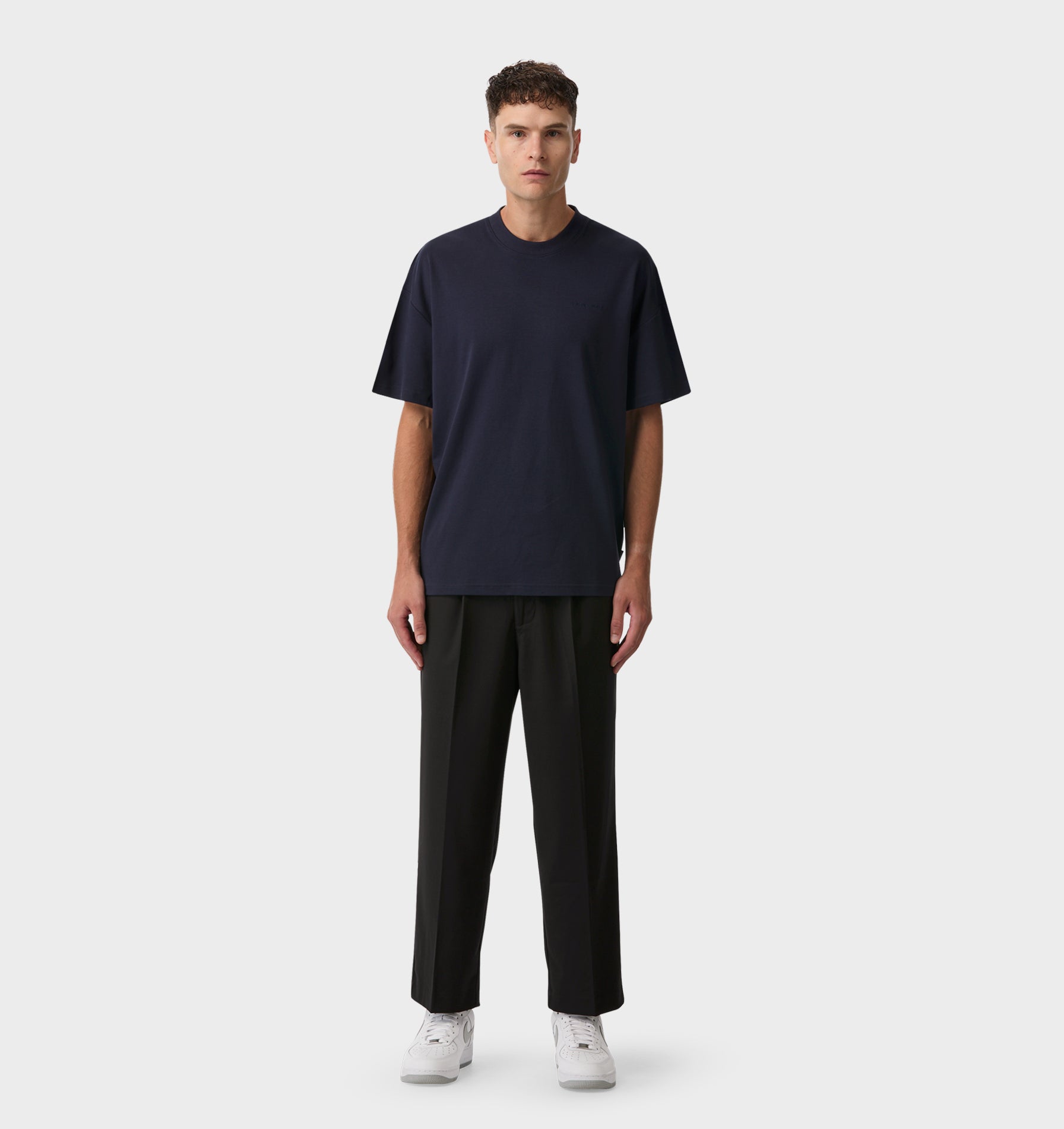Interlock Box Tee 2.0 - Navy