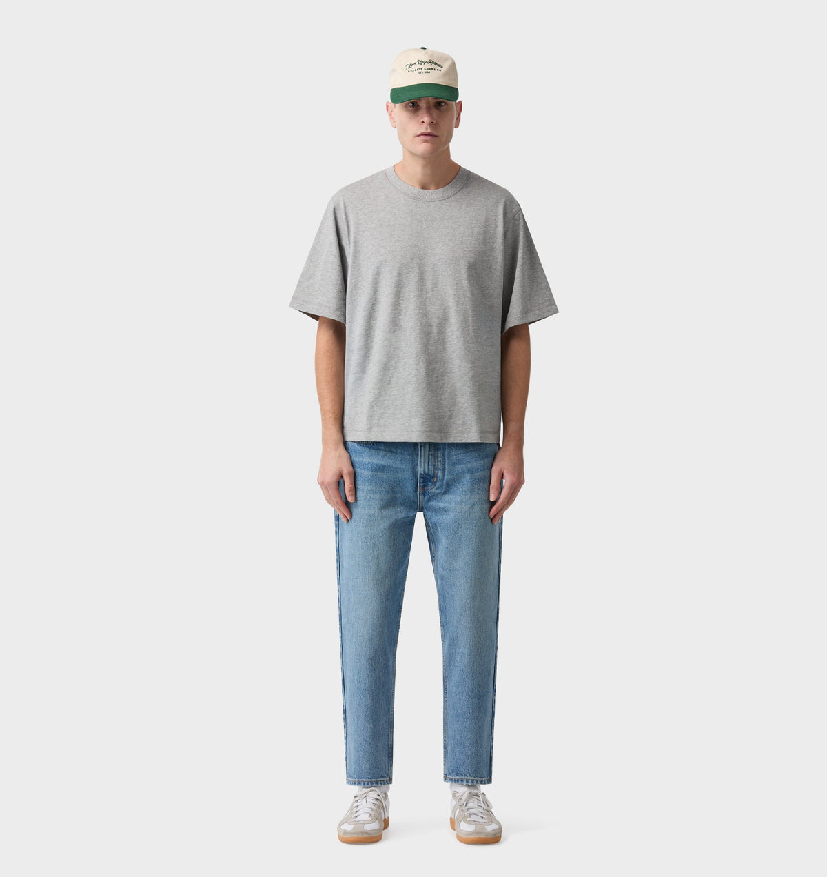 Cropped 90s Denim - Vintage Blue