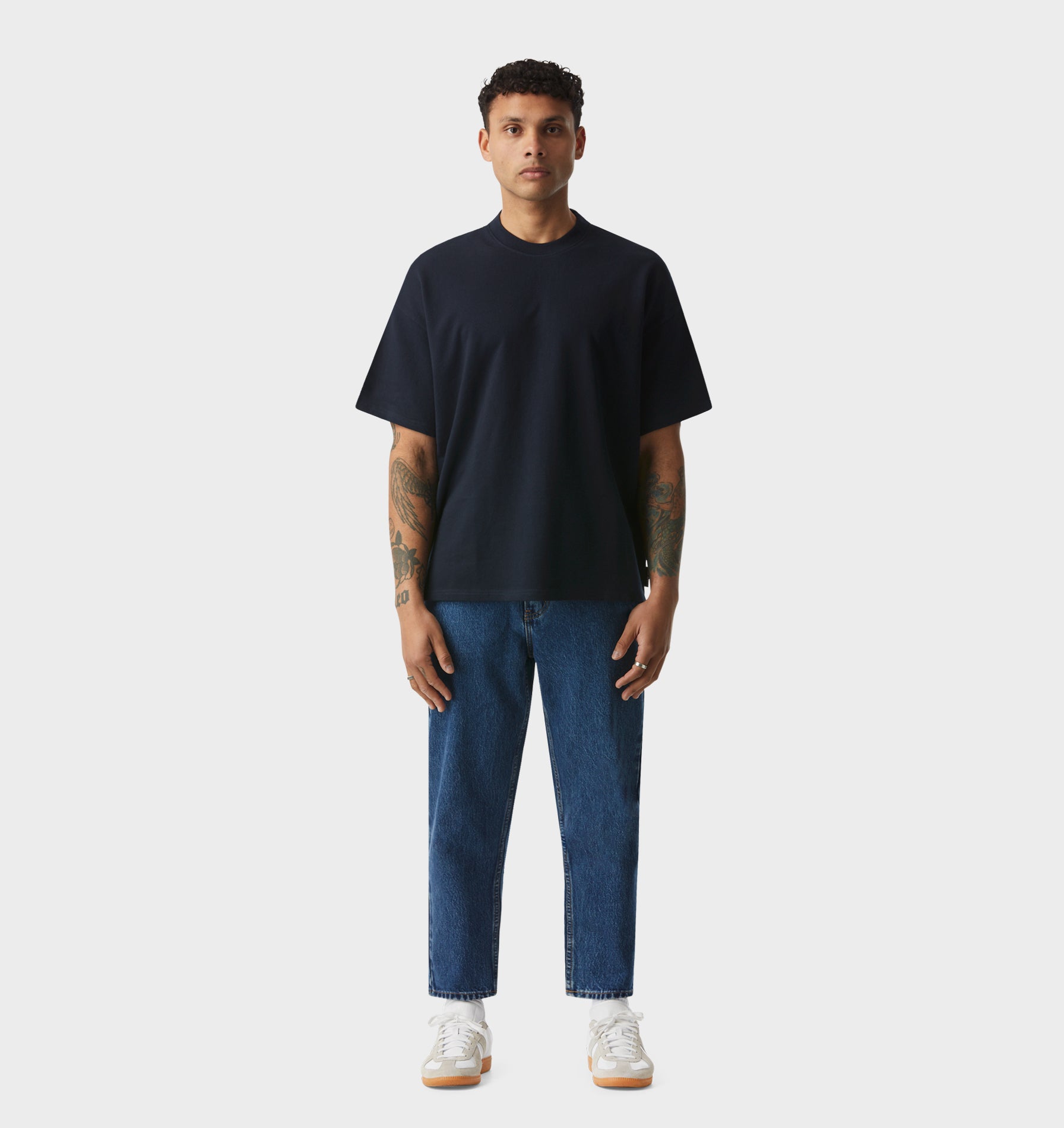 Heavy Box Tee 2.0 - Midnight Navy