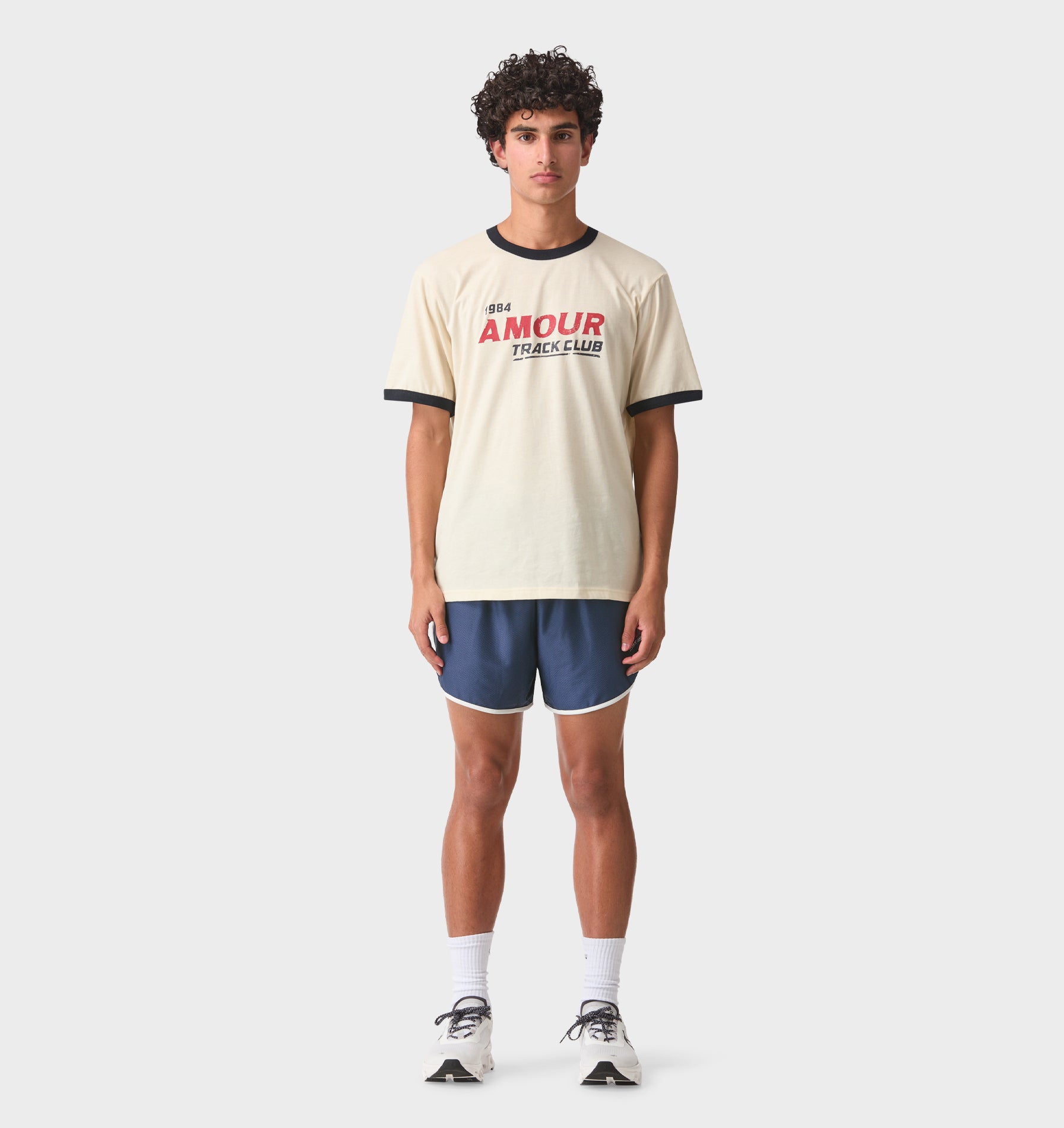 Retro 4.5 Inch Split Short - Midnight Navy