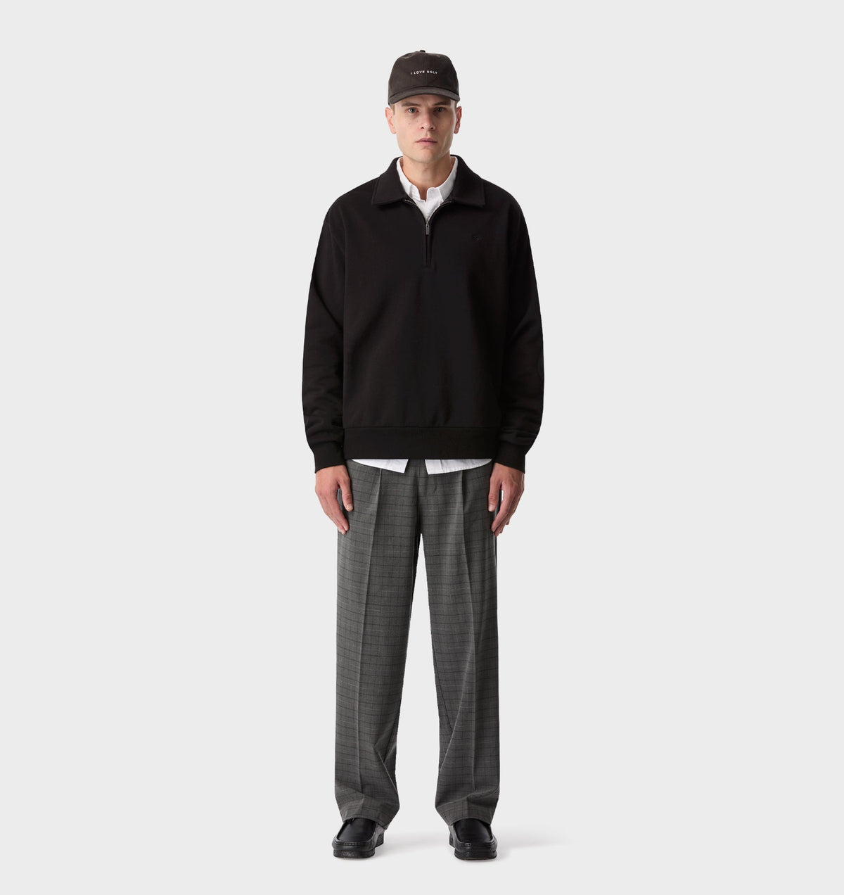 Winston Pant - Dark Grey Check