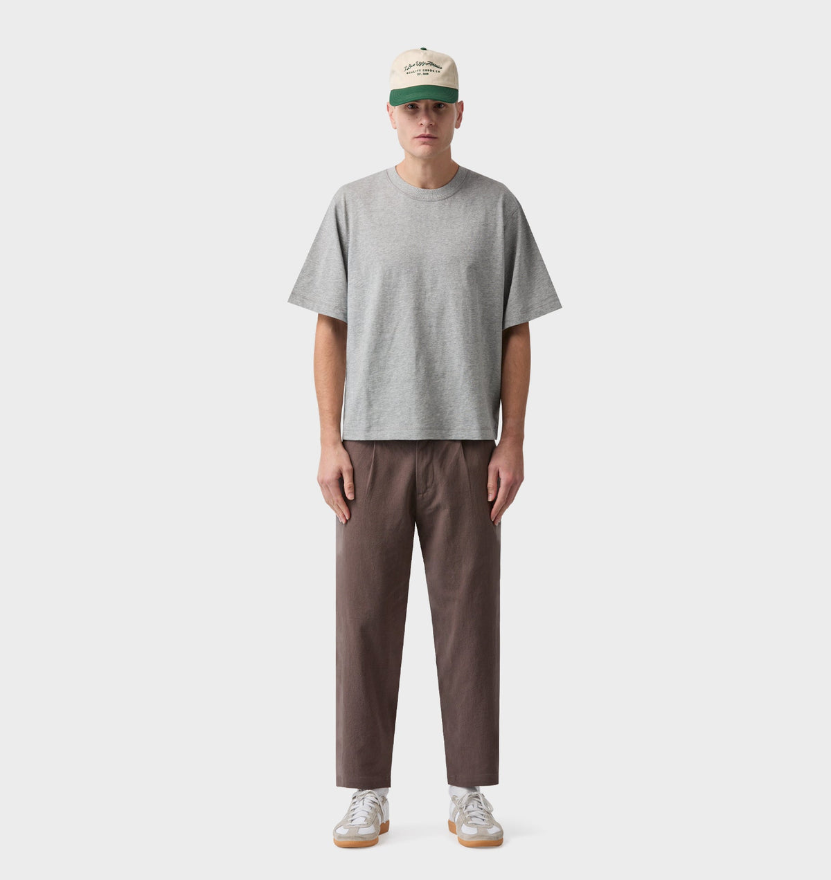 Linen Kobe Pant - Mushroom