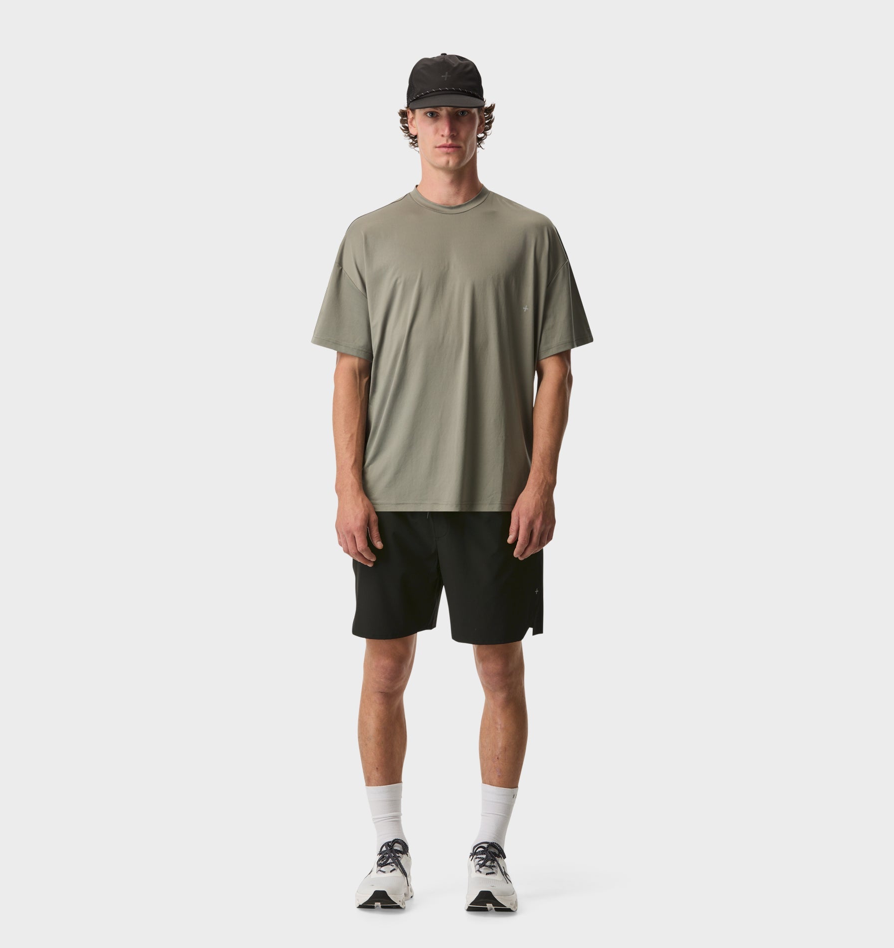 Active Box Tee - Aloe
