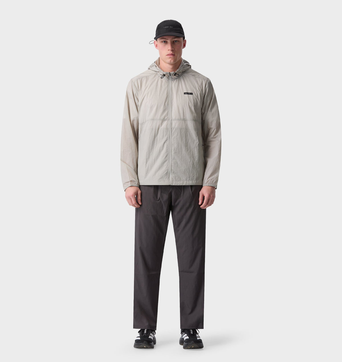 Zephyr Performance Windbreaker - Light grey
