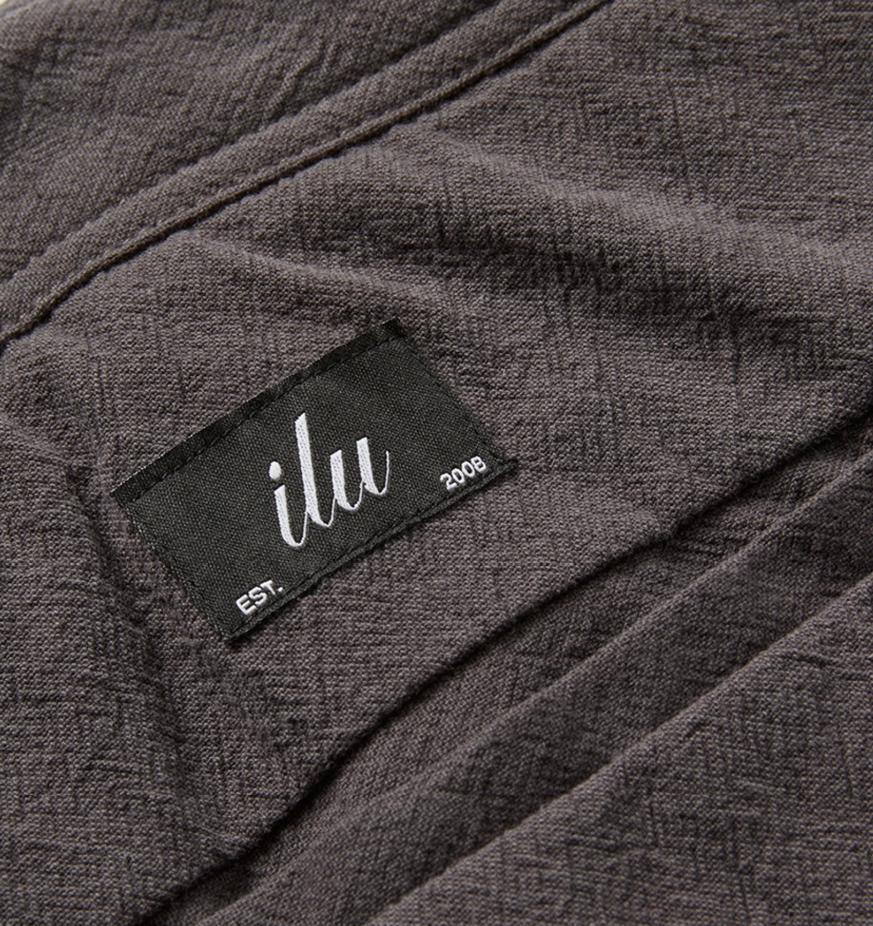 Linen Slim Kobe Pant  - Charcoal