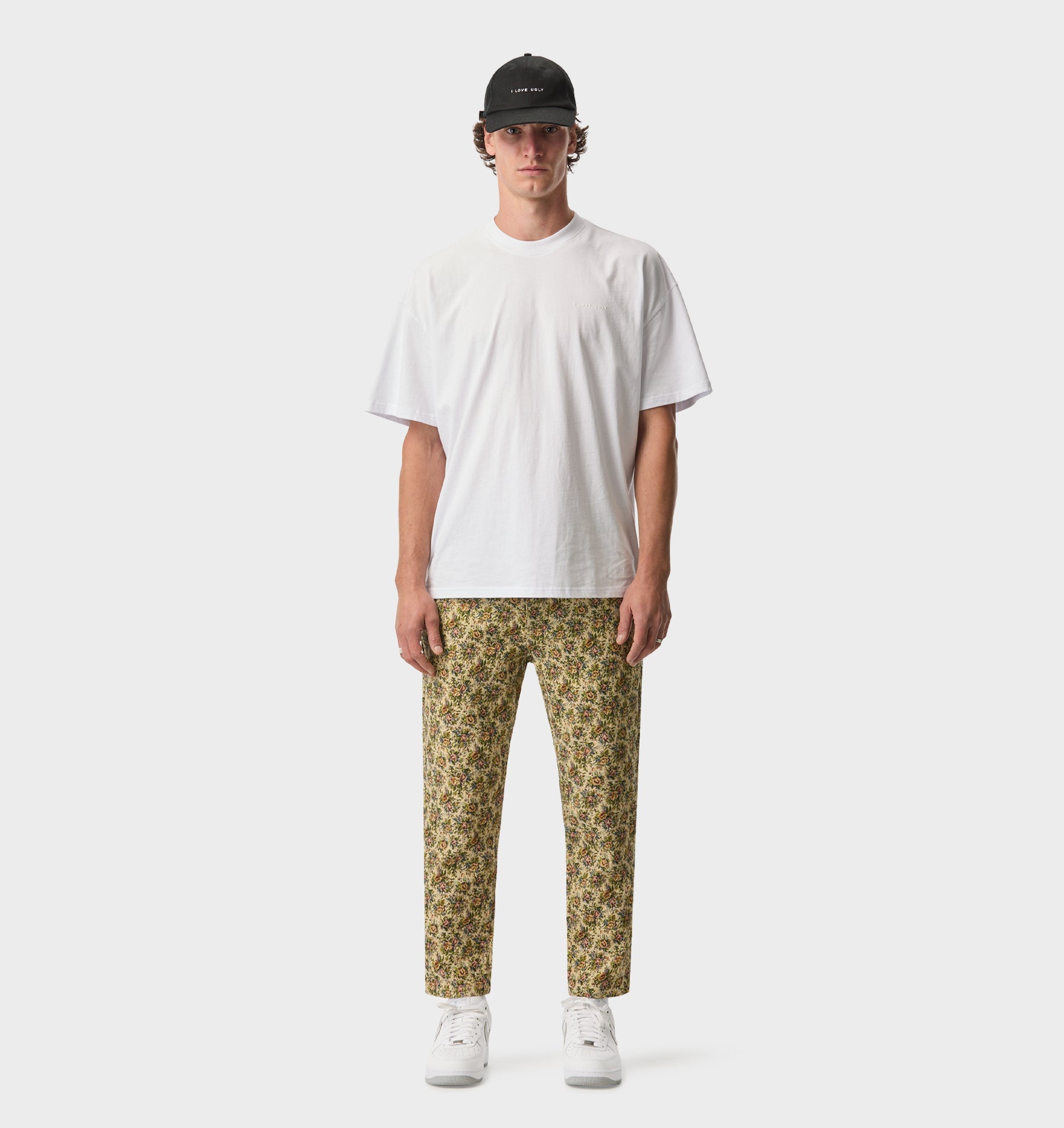 Cropped 90s Pant - Floral
