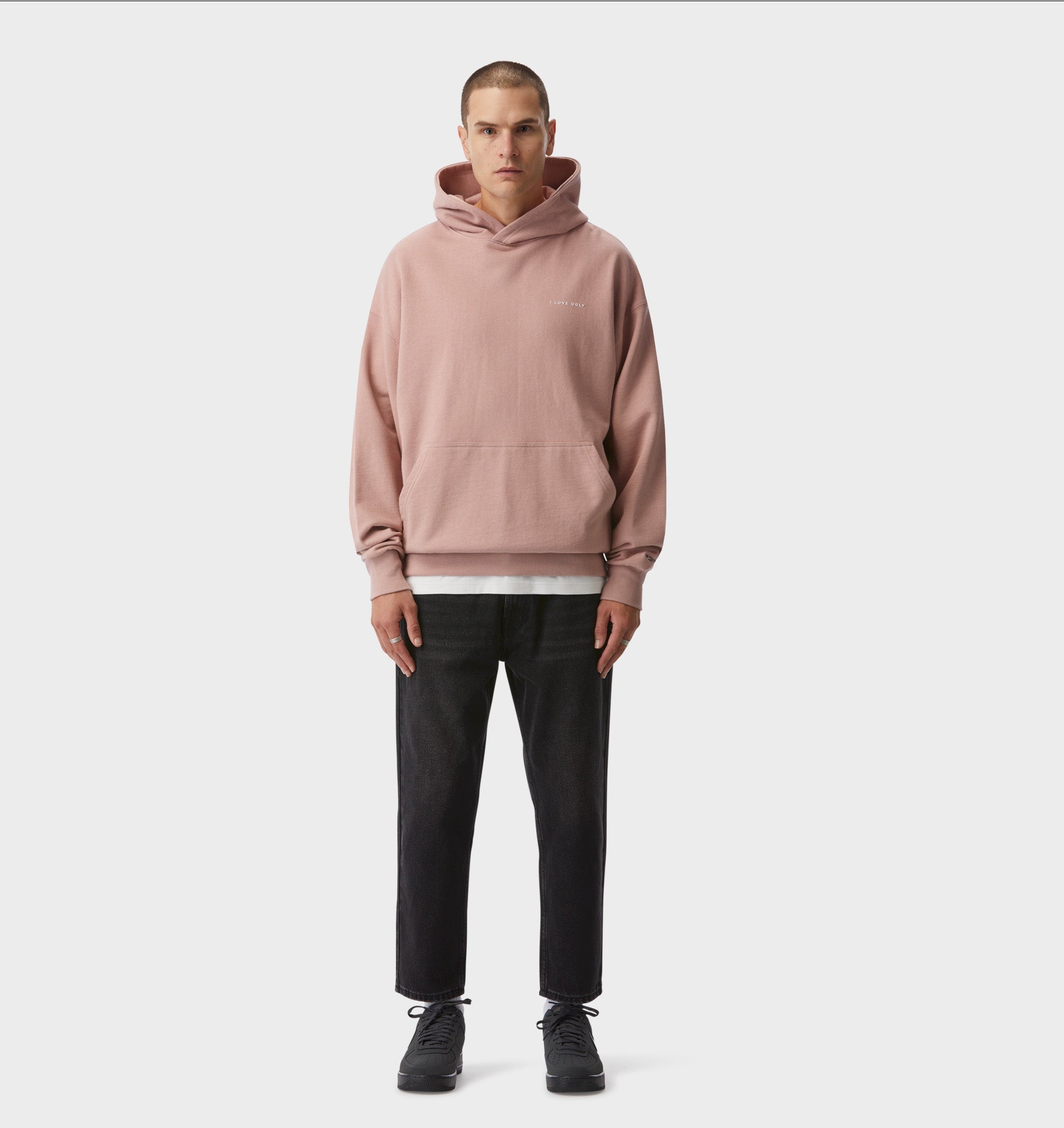 Box Hood - Dusky Pink