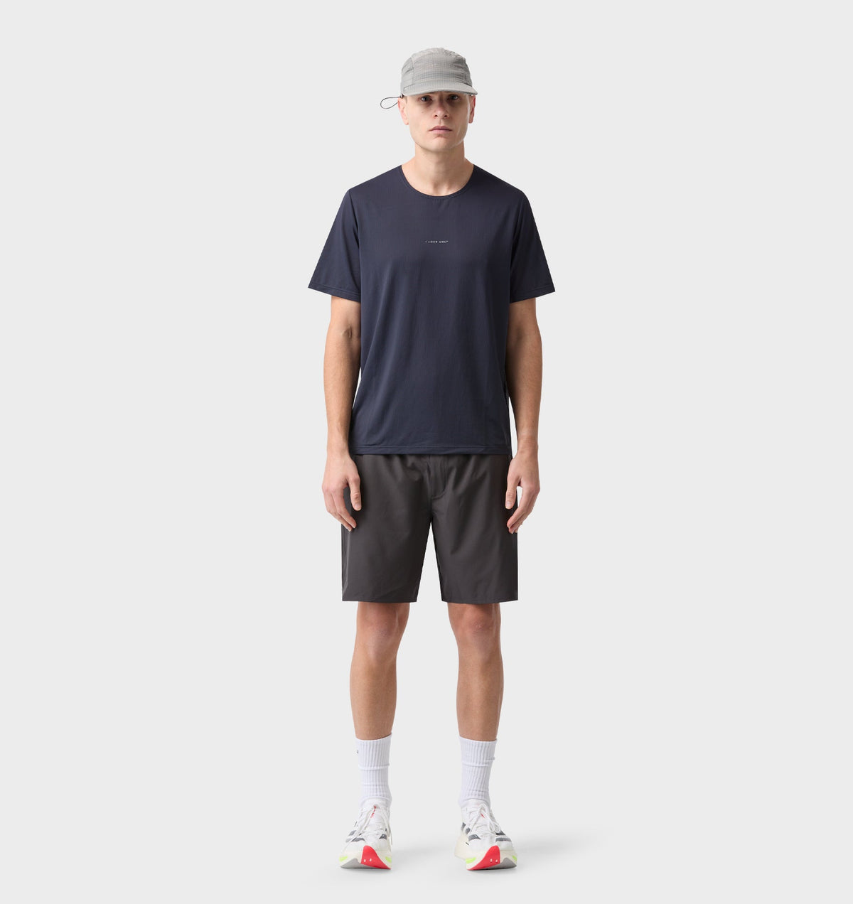 Active Elite Tee - Navy / Grey