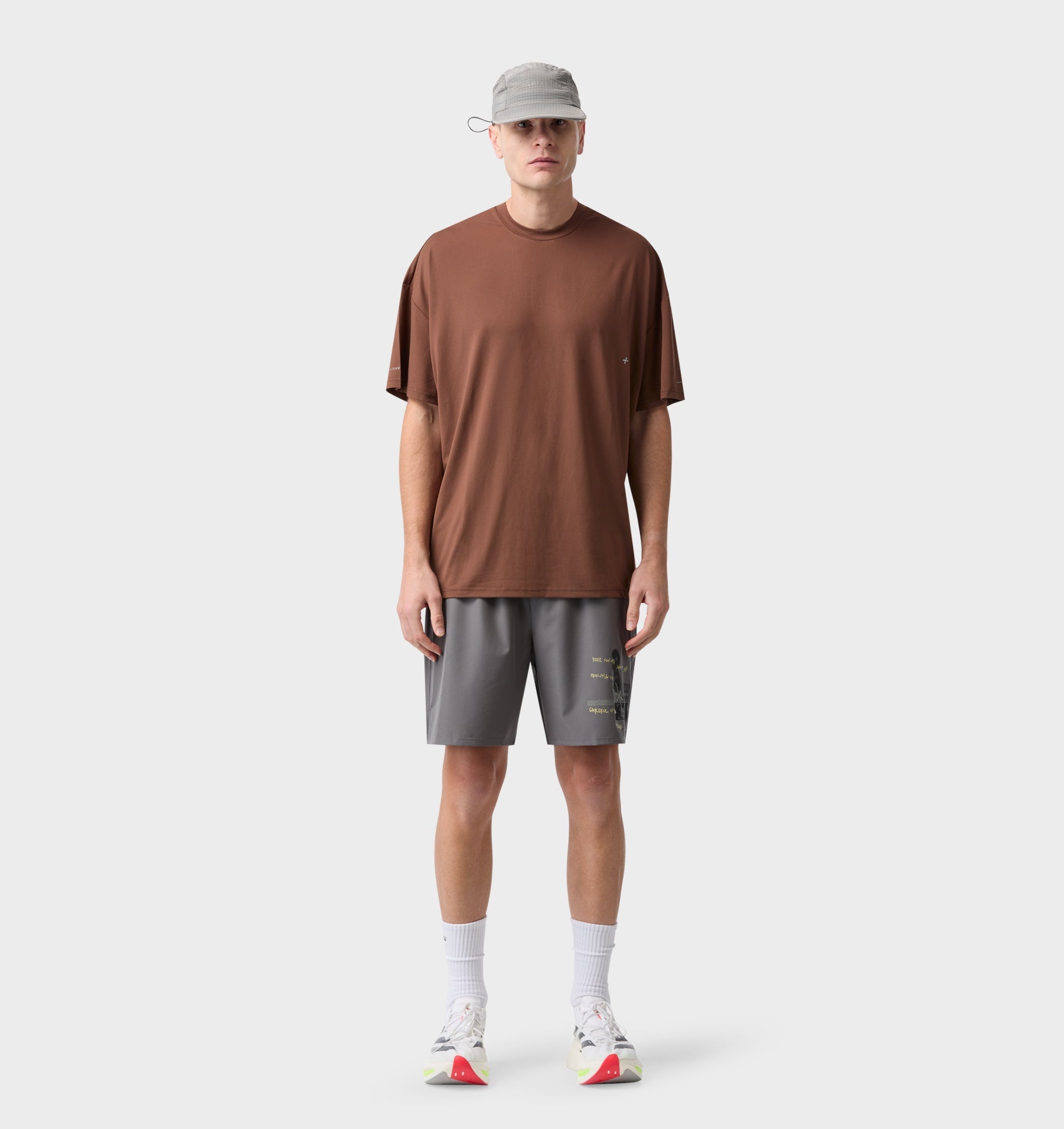 State Of Mind Active Core 7 Inch Short - Cobblestone
