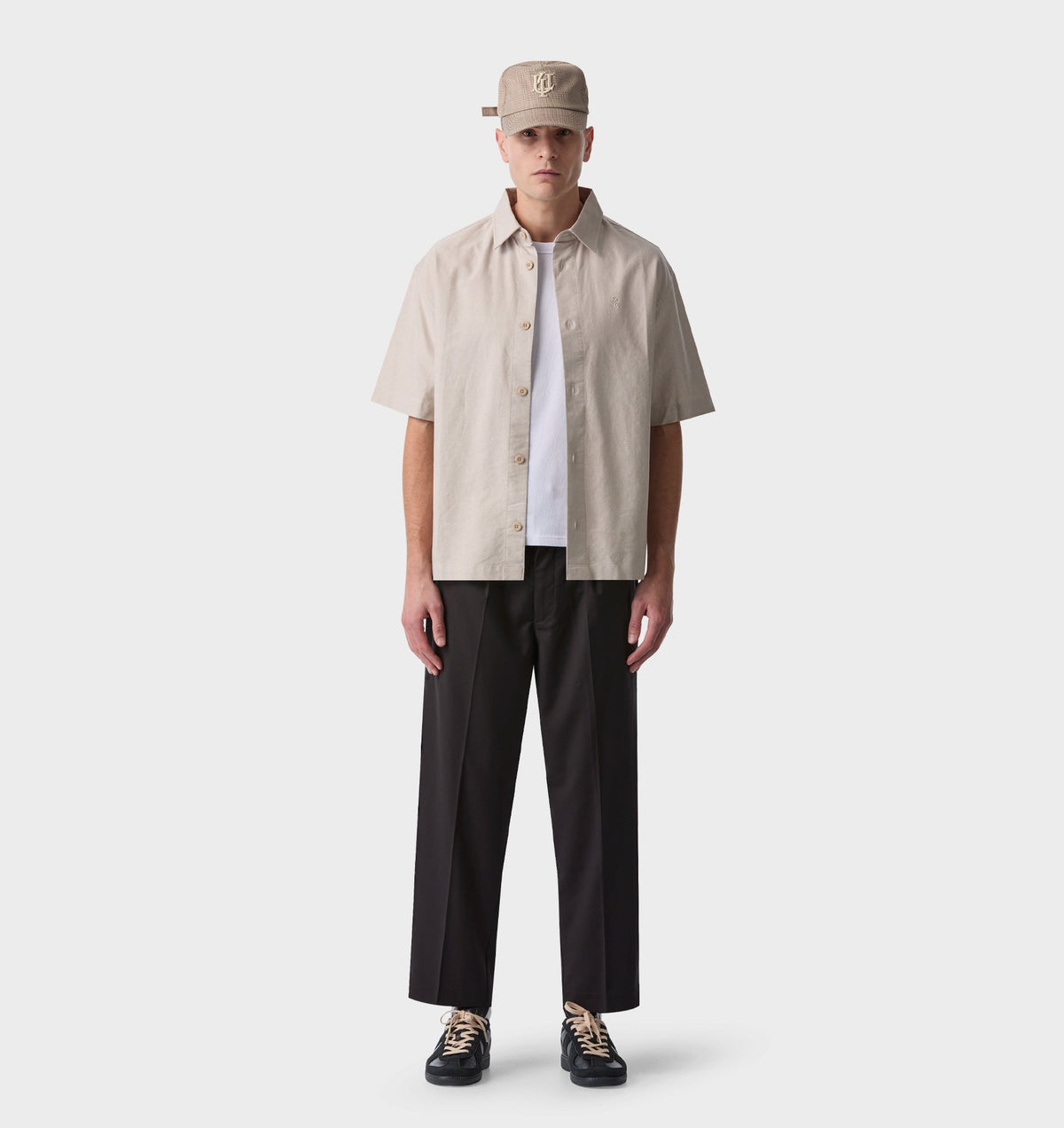 Dawson SS Shirt - Light Mushroom