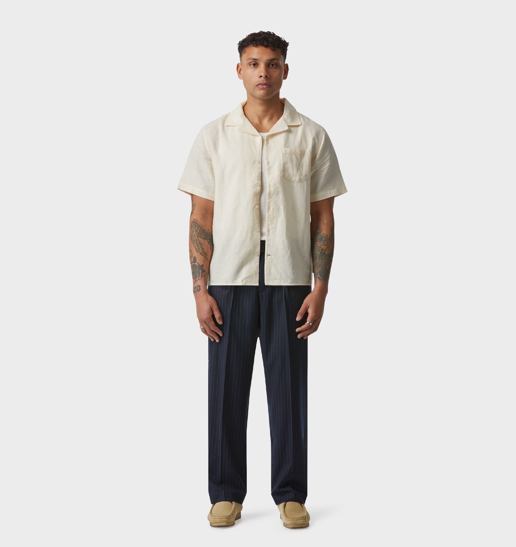 Winston Pant - Blue Pinstripe
