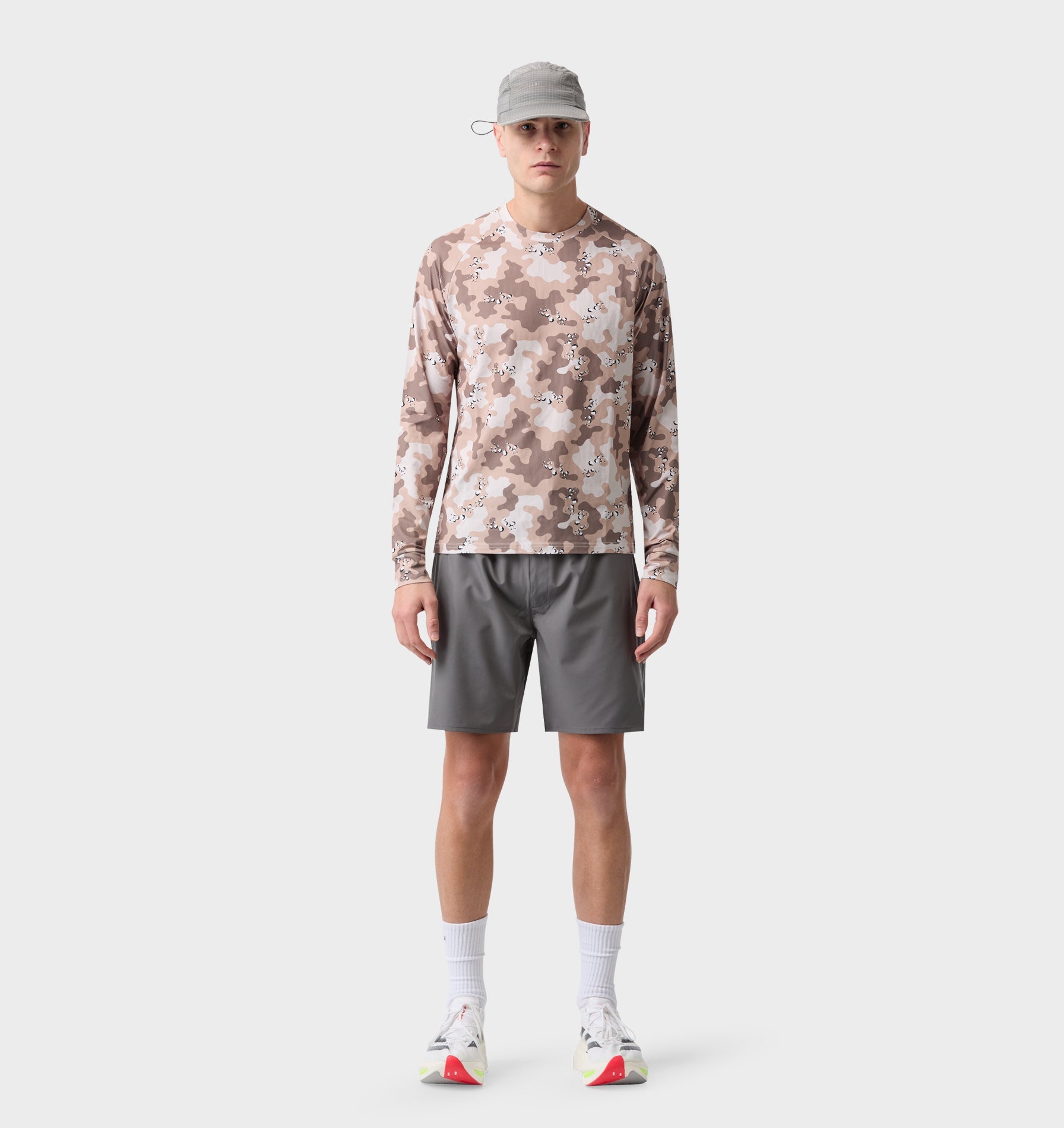 Waffle Thermal LS - Desert Camo