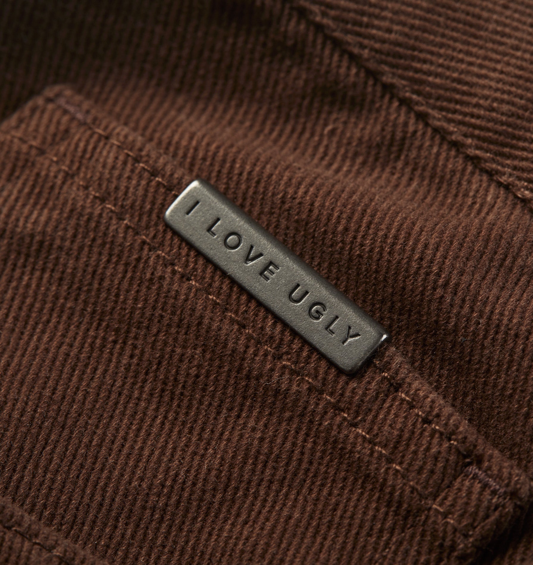 Cropped 90s Denim - Dark Brown