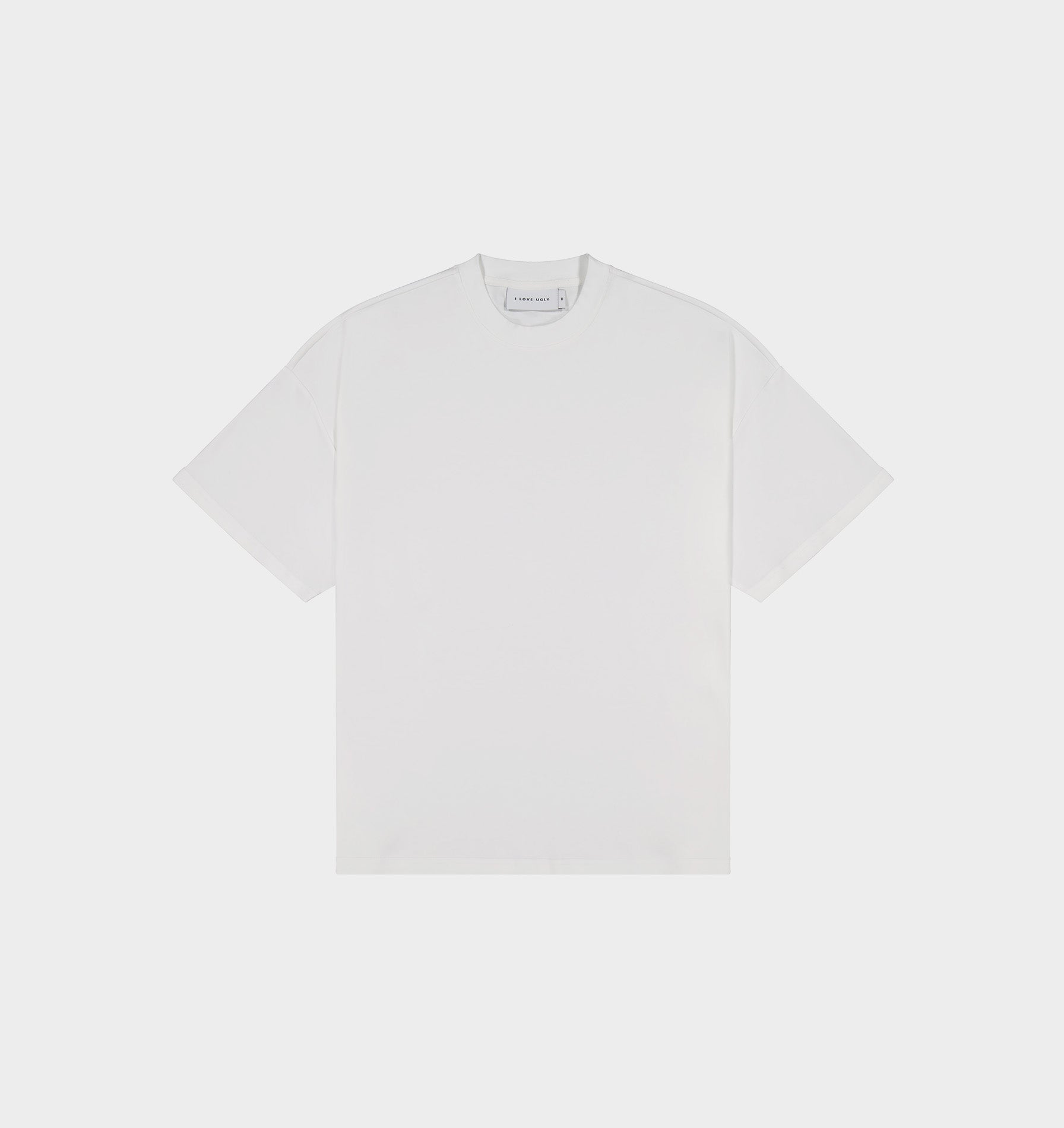 Interlock Lewi Crop Tee - White