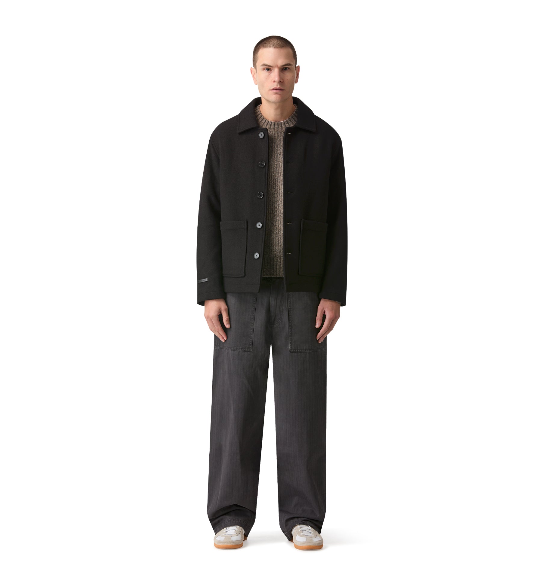 Osborne Wool Jacket - Black