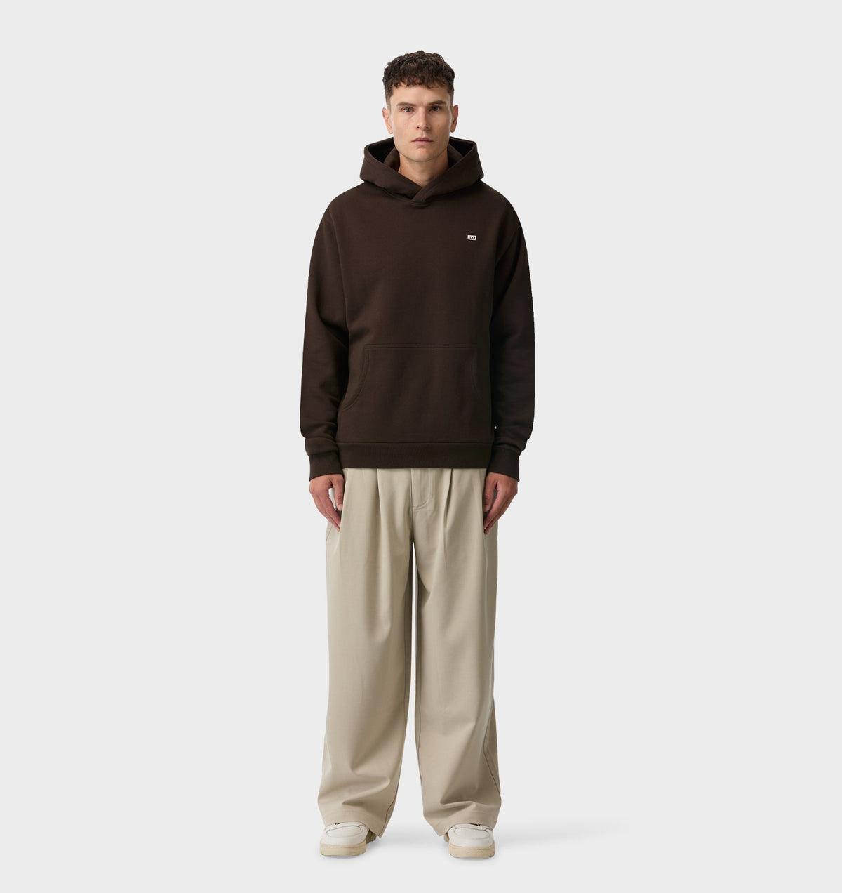 Uniform Logo Hood - Coffee Bean