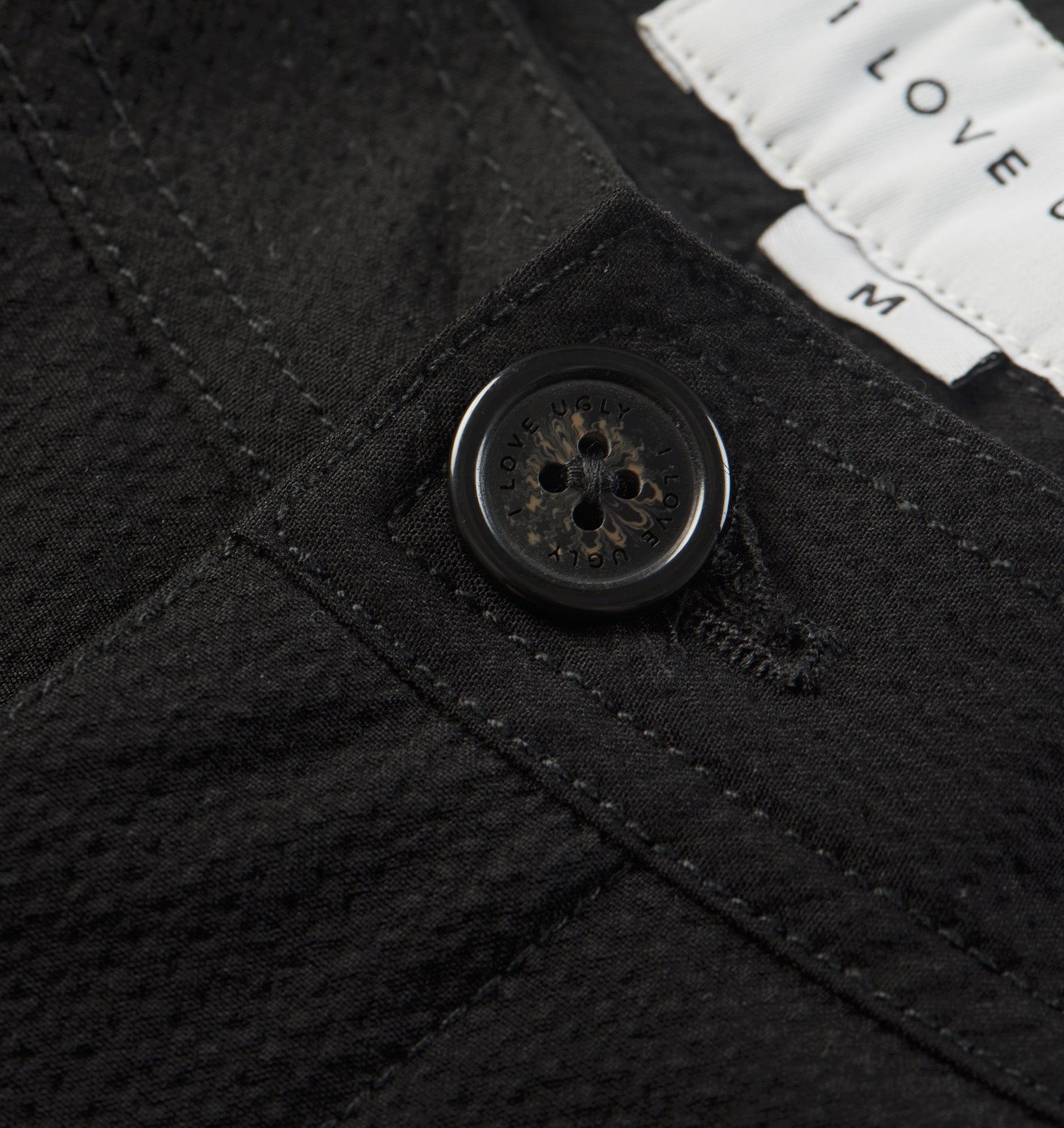 Seersucker Winston Pant - Black