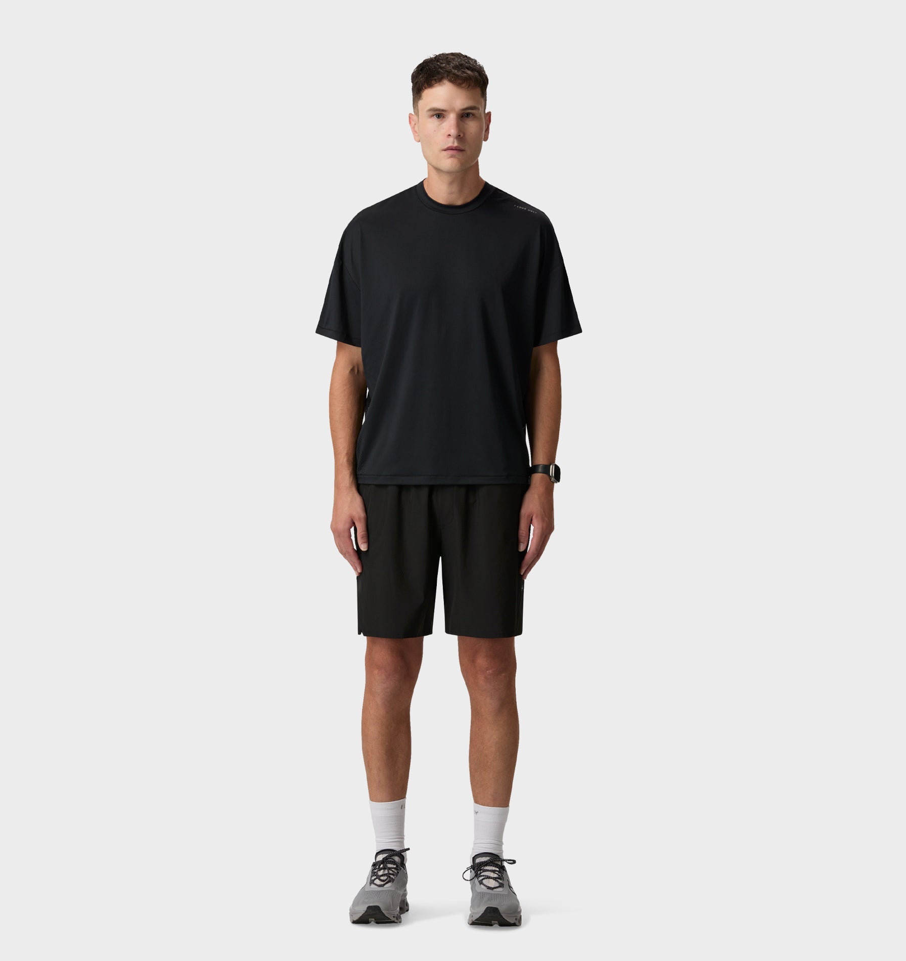 Active Crop Tee - Black