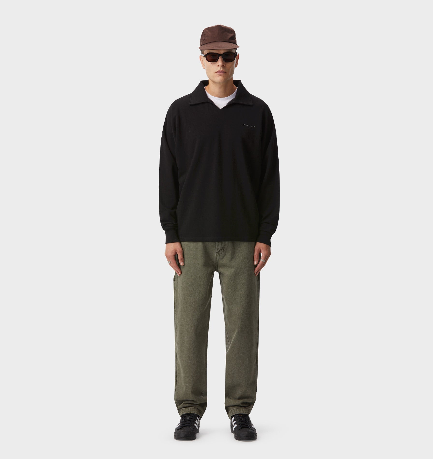 Clean Carpenter Denim - Moss