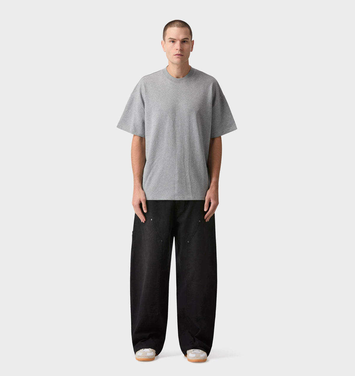 Balloon Double Knee Pant - Vintage Black