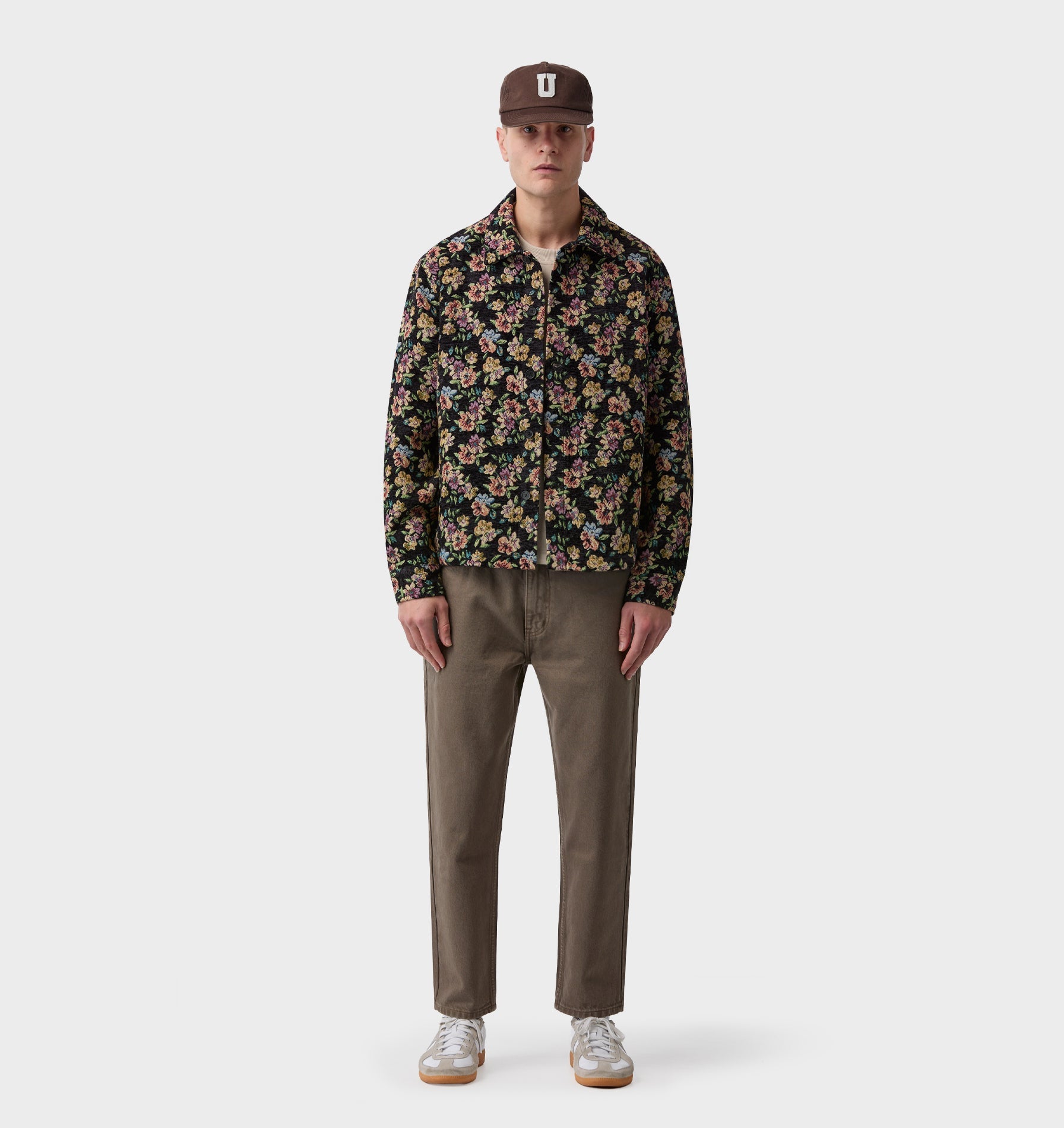 Floral Overshirt - Dark Floral