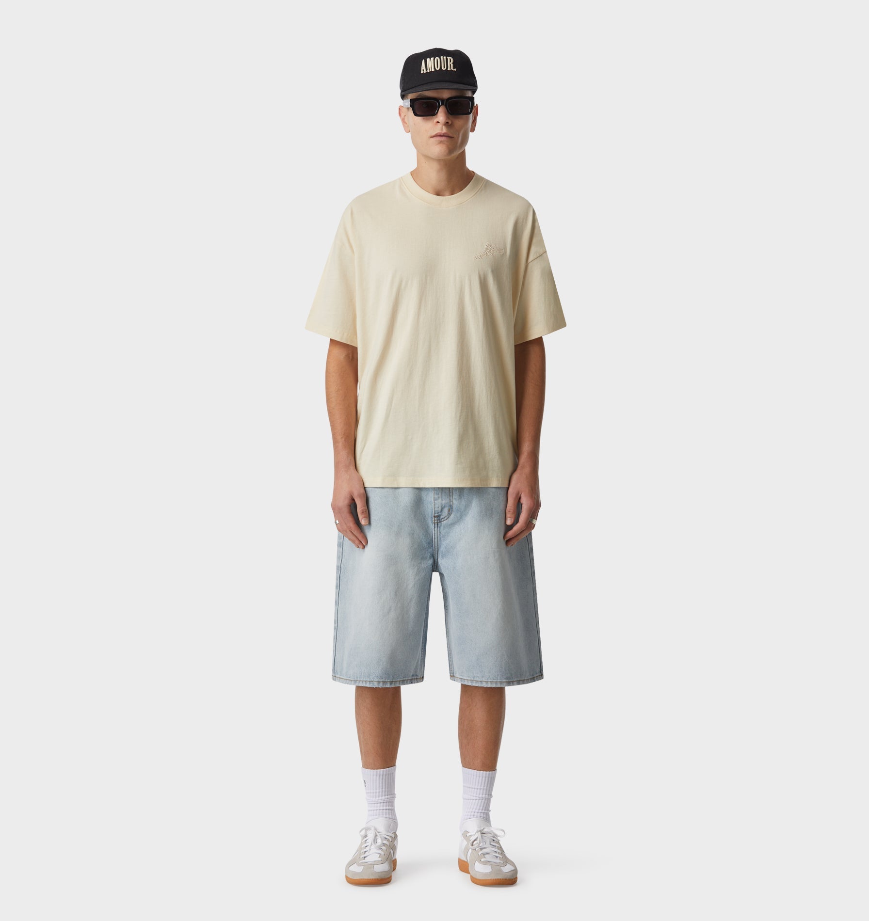Wyatt Denim Short - Light Vintage Blue