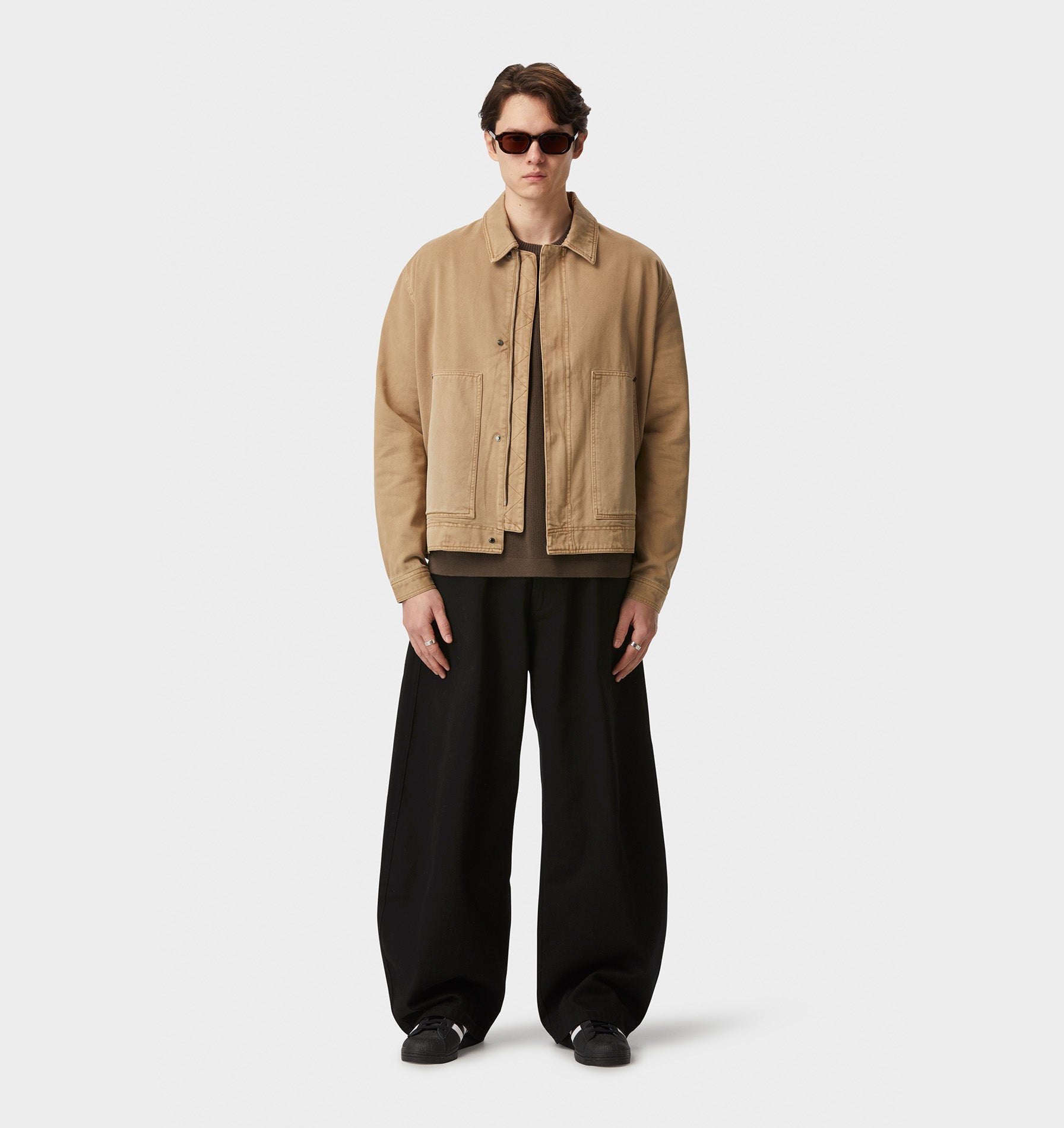 Clay Workwear Jacket - Vintage Sand