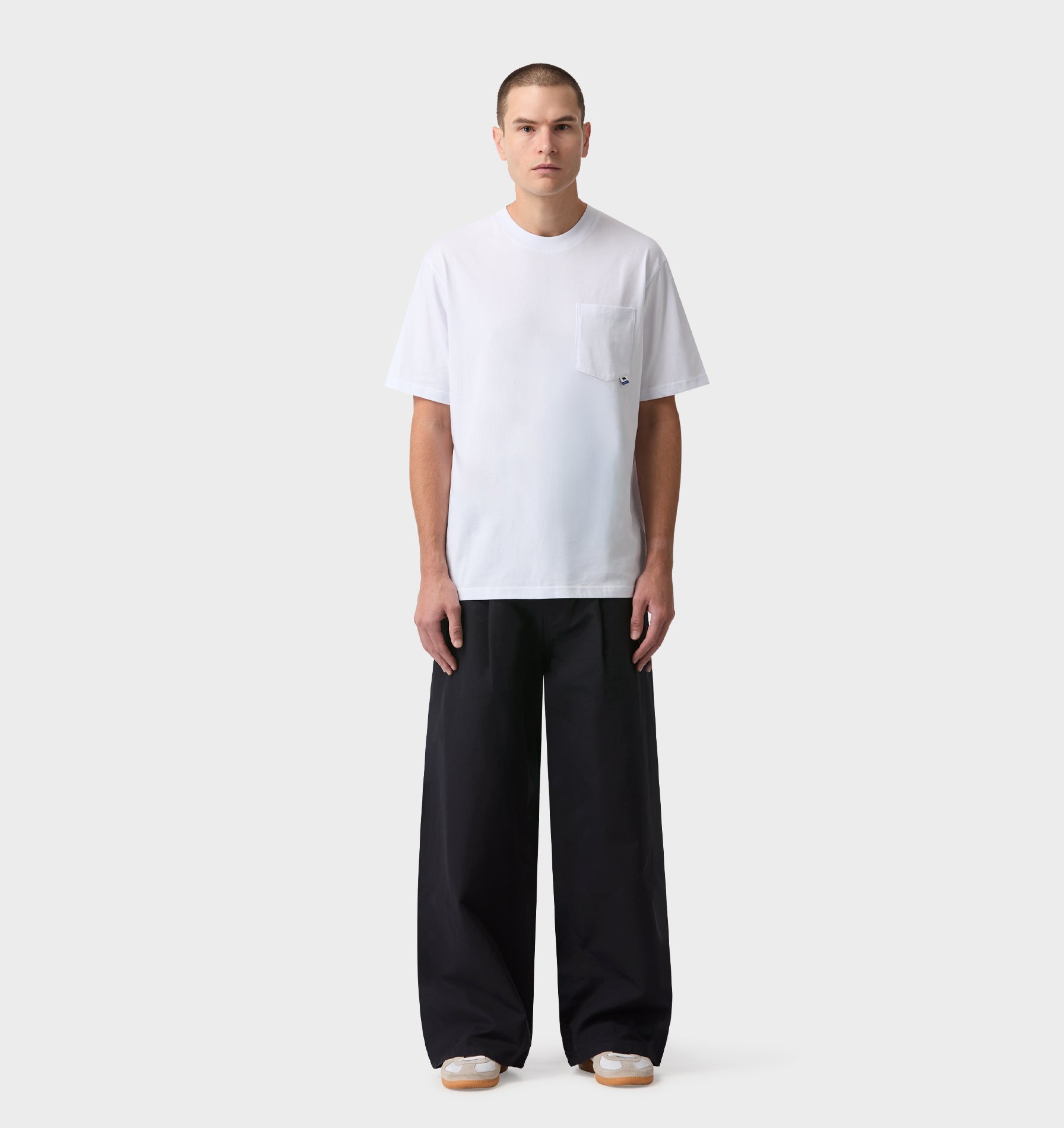 Uniform Pocket Tee - White