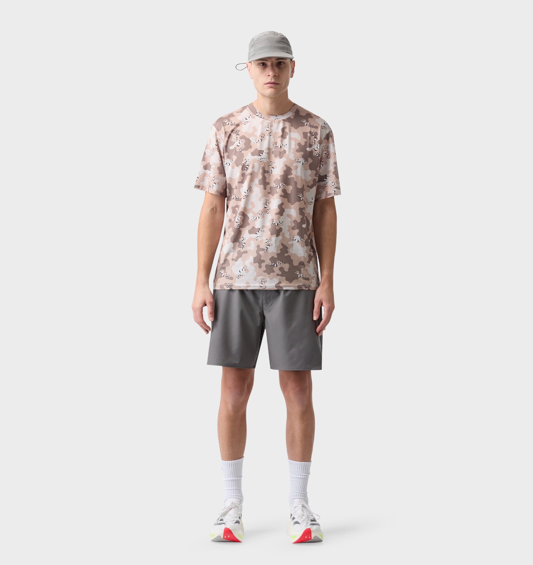 Active 5 Inch Short - Cobblestone