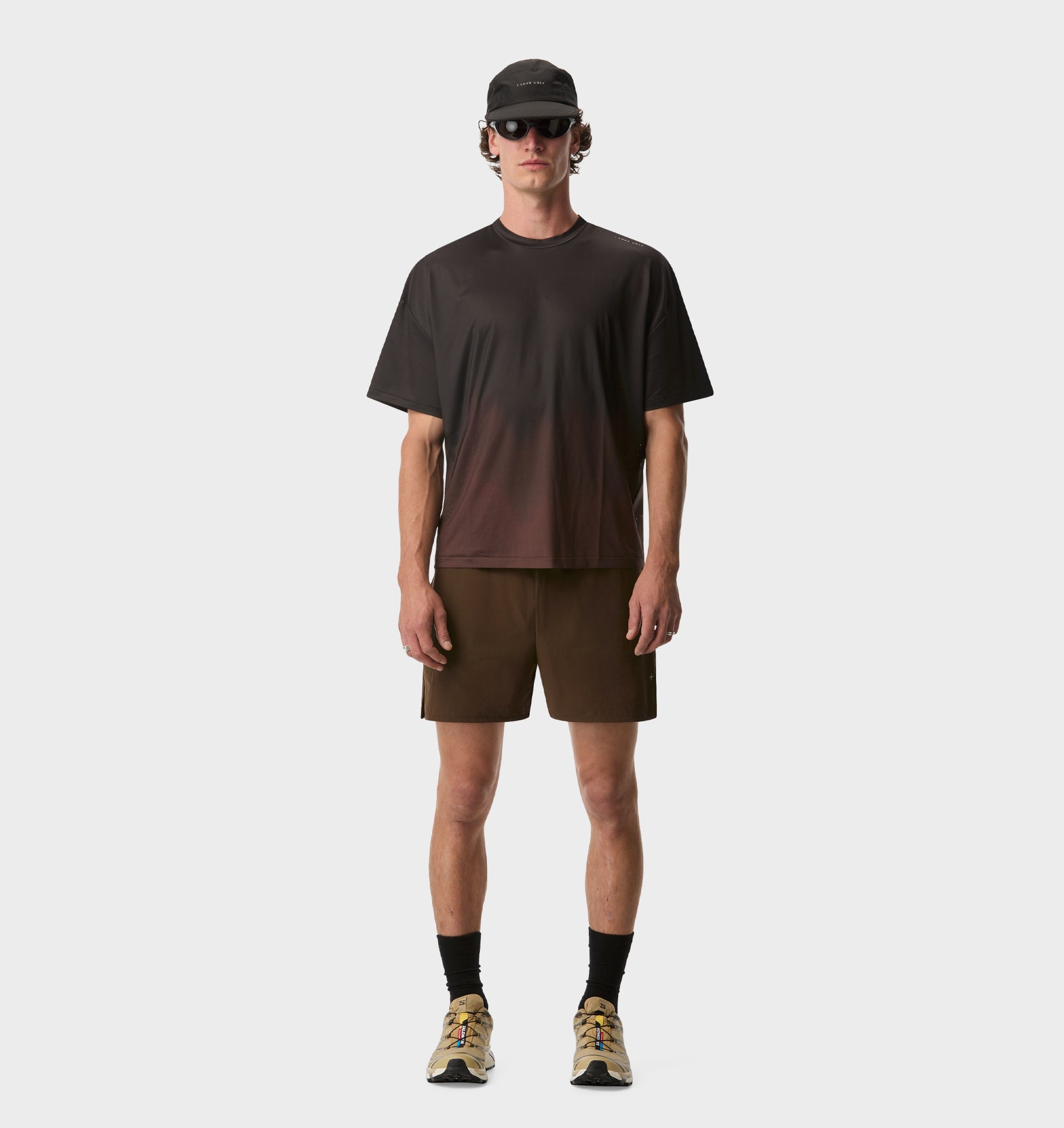 Active 5 Inch Short - Dark Brown