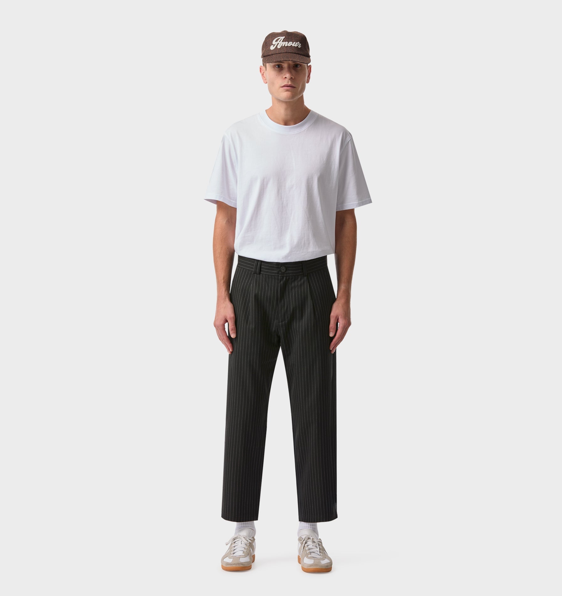 Kobe Dress Pant - Black Pinstripe